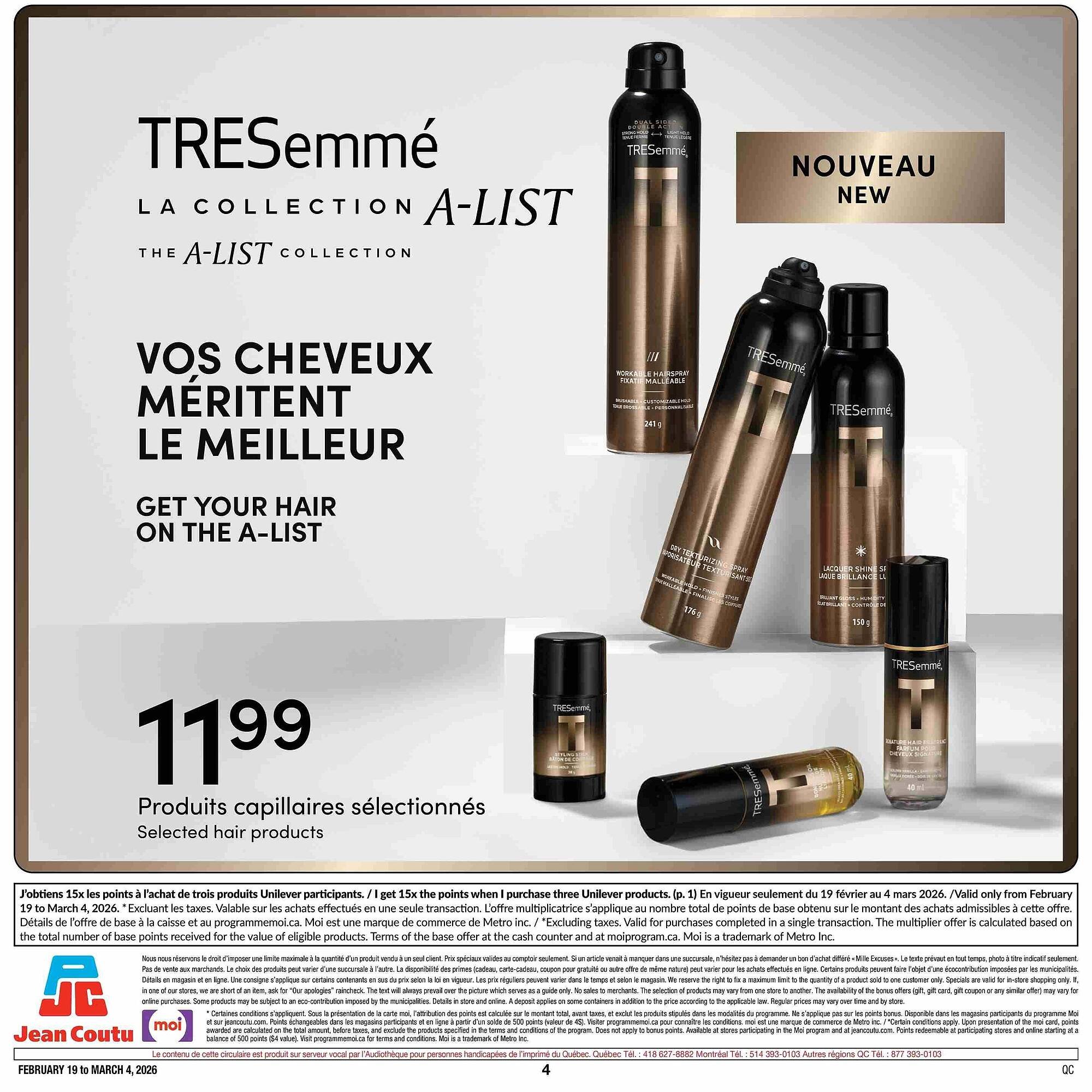 Jean Coutu flyer