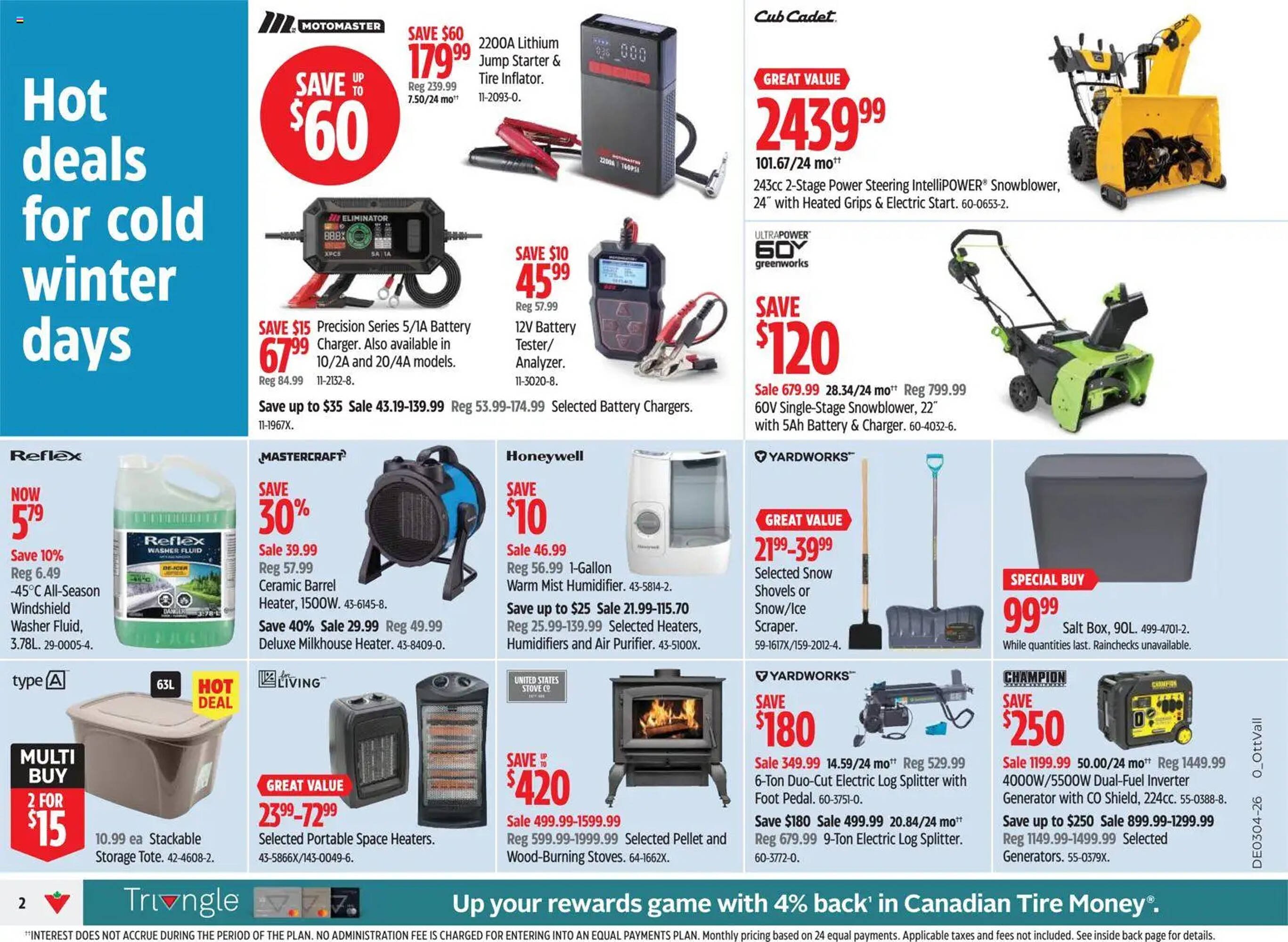 Canadian Tire flyer