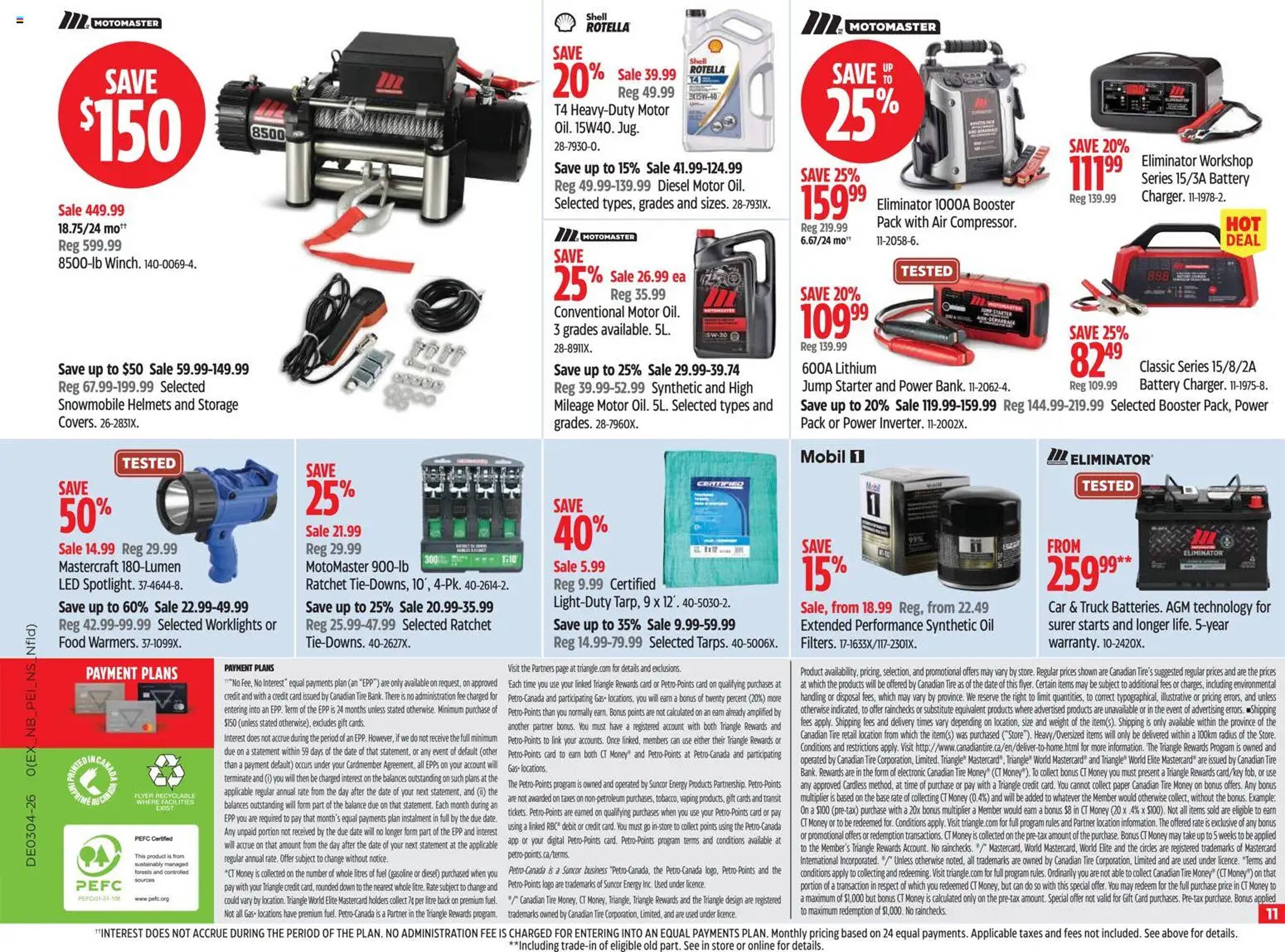 Canadian Tire flyer