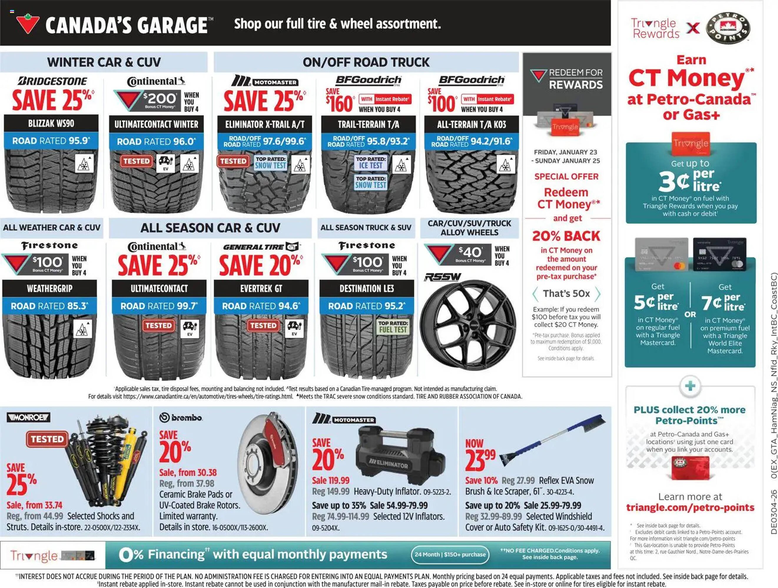 Canadian Tire flyer