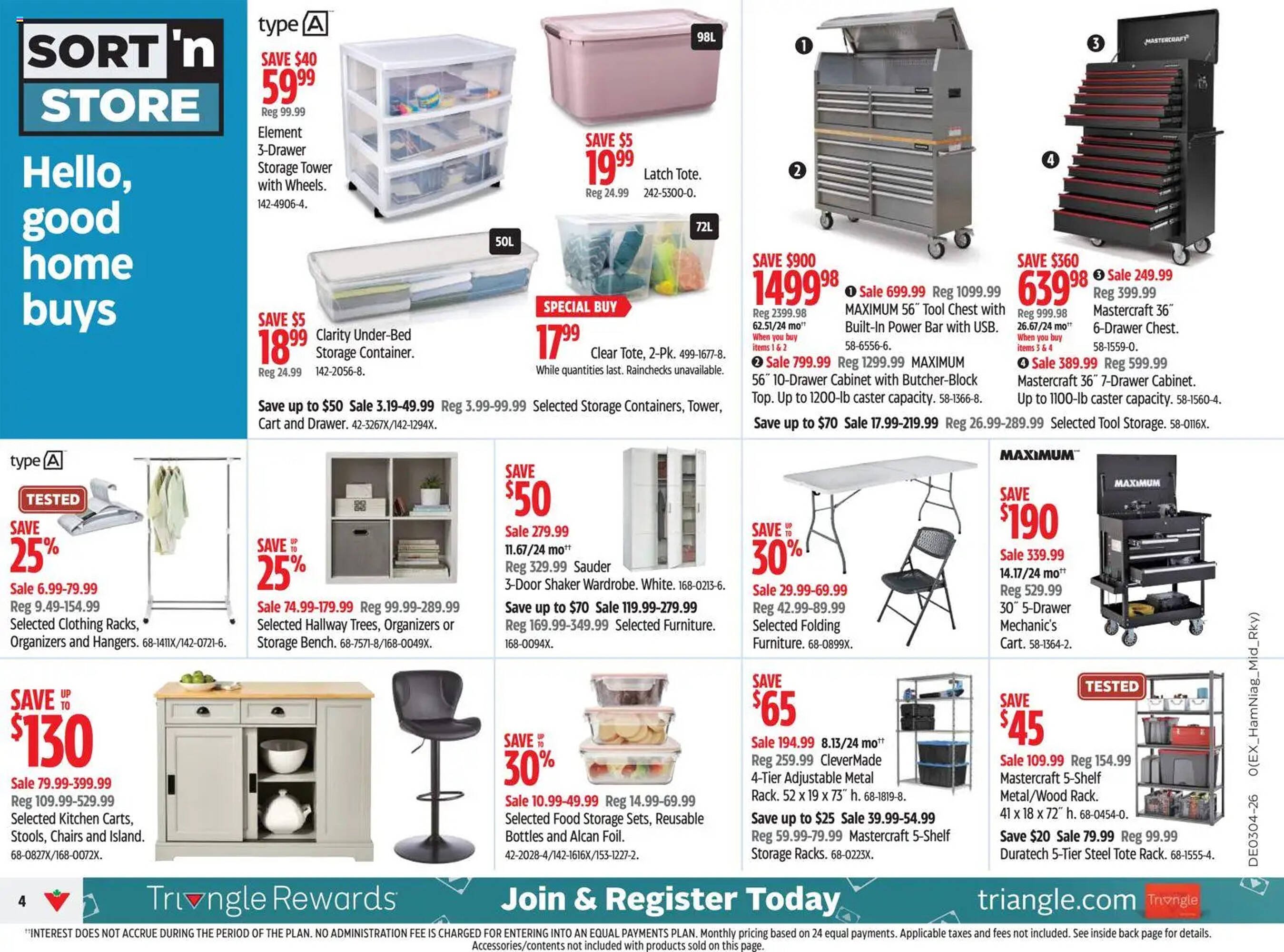 Canadian Tire flyer