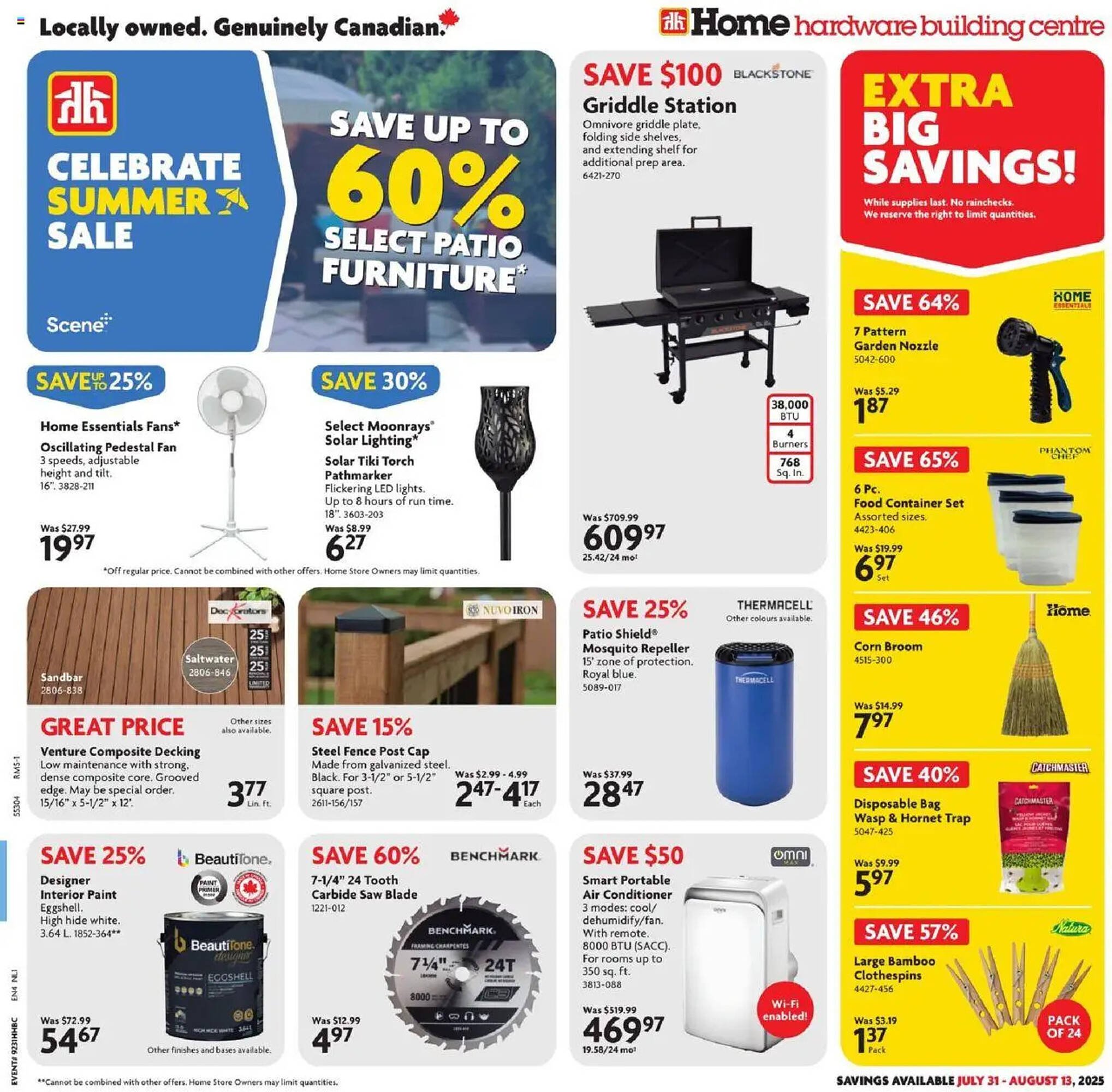 Home Hardware flyer (2025-07-31 - 2025-08-14) | 1