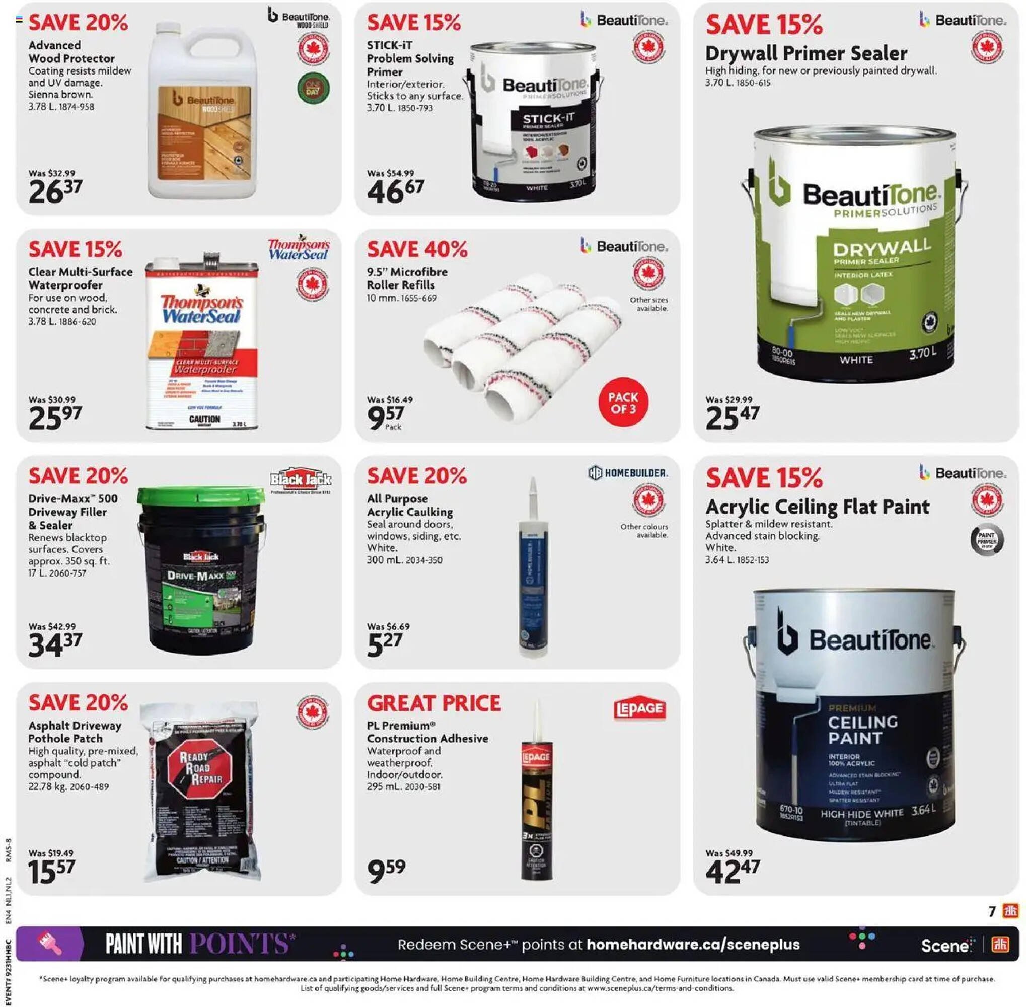 Home Hardware flyer