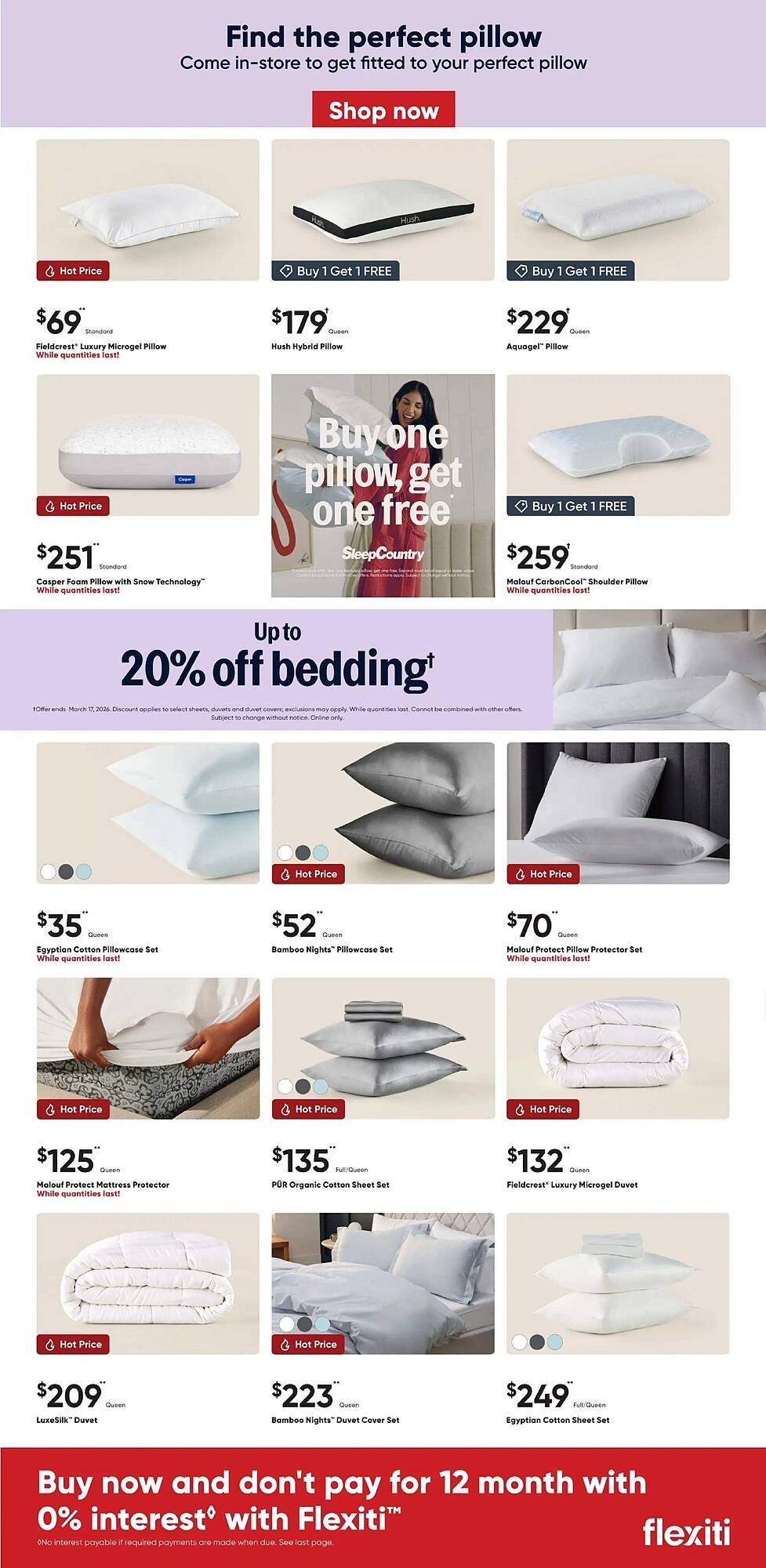 Sleep Country flyer (2026-02-18 - 2026-03-02) | 2