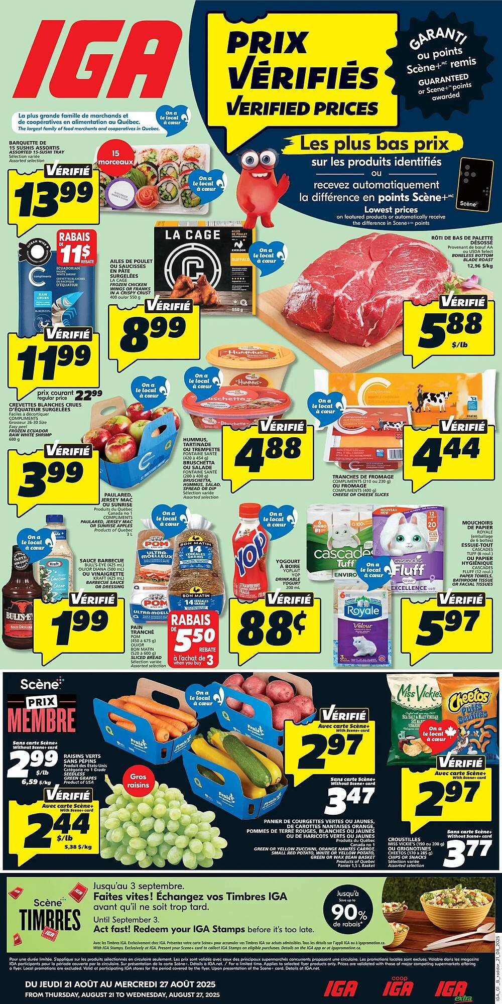 IGA flyer (2025-08-21 - 2025-08-27) | 1