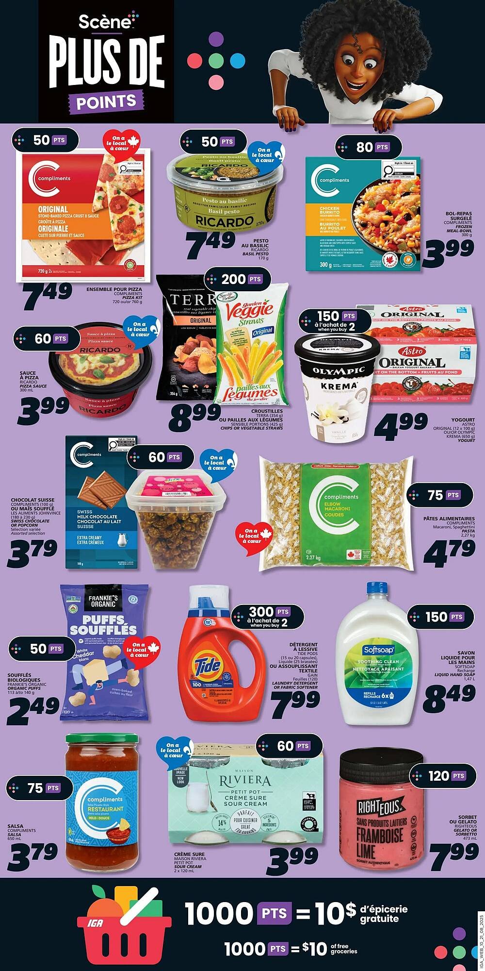 IGA flyer