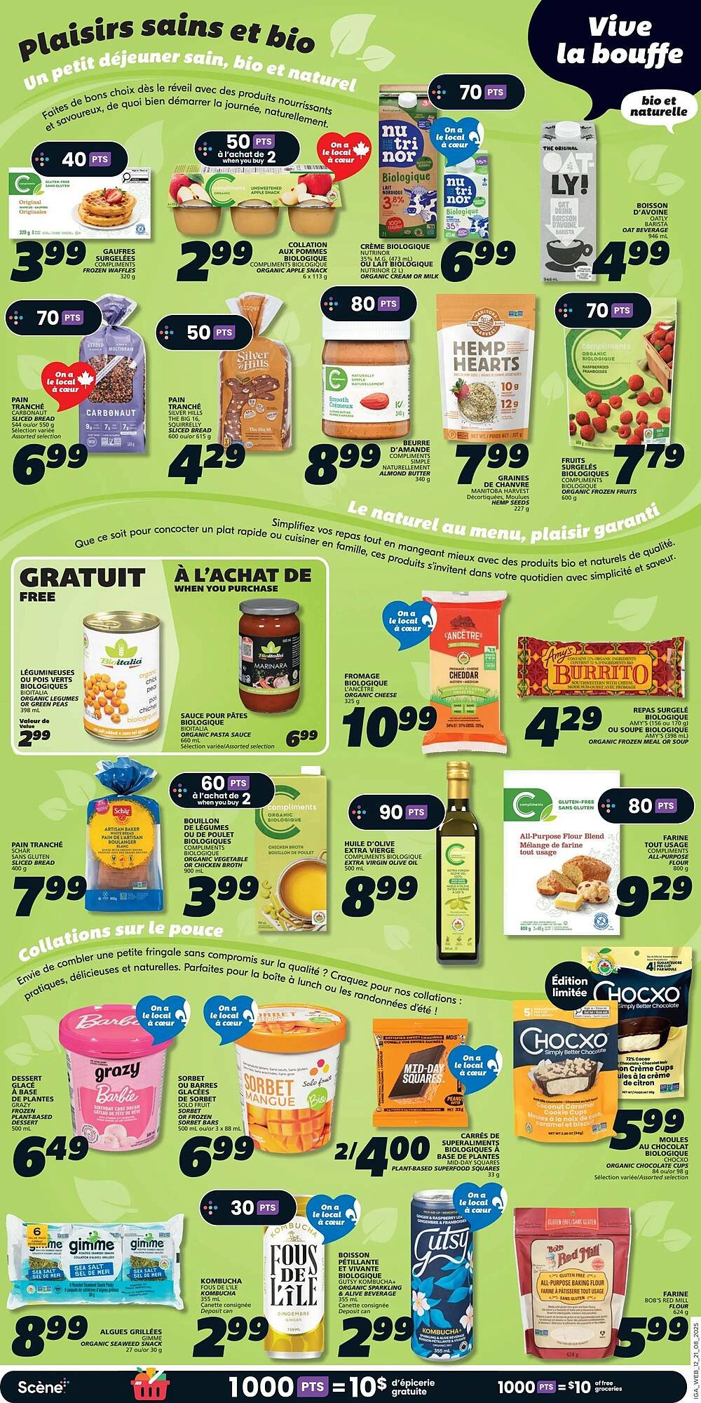 IGA flyer