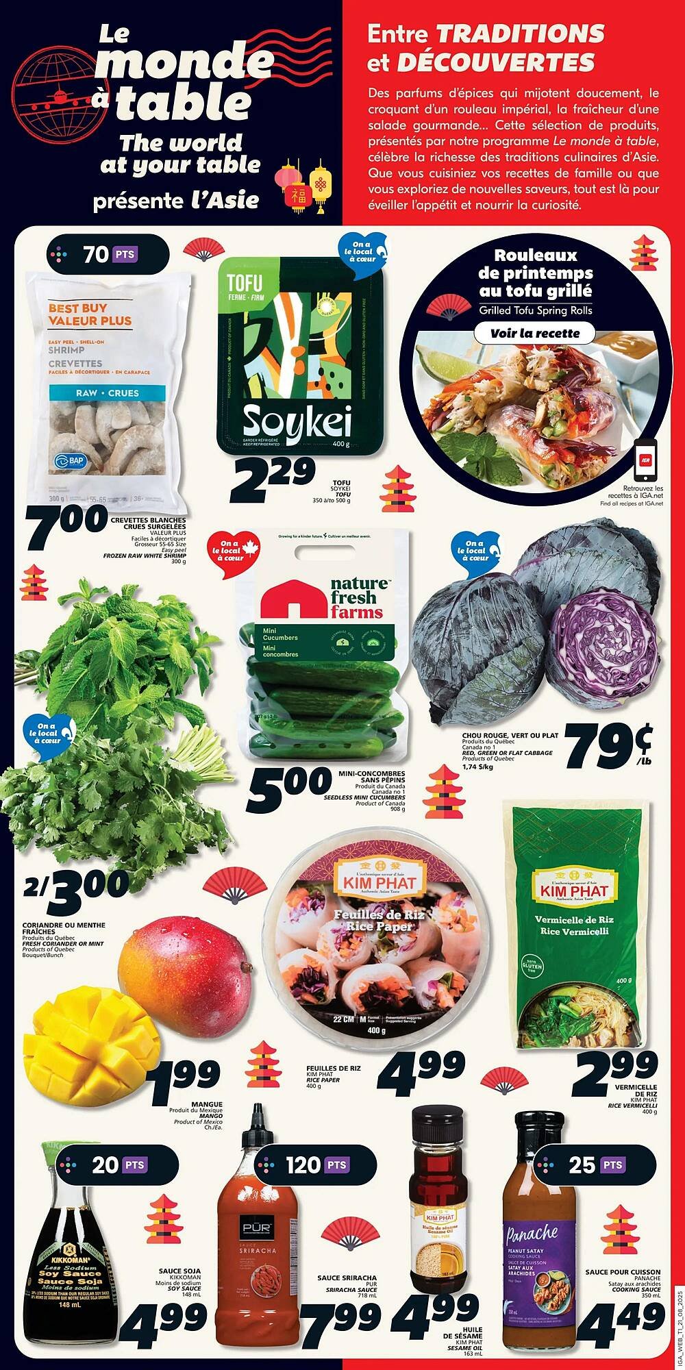 IGA flyer