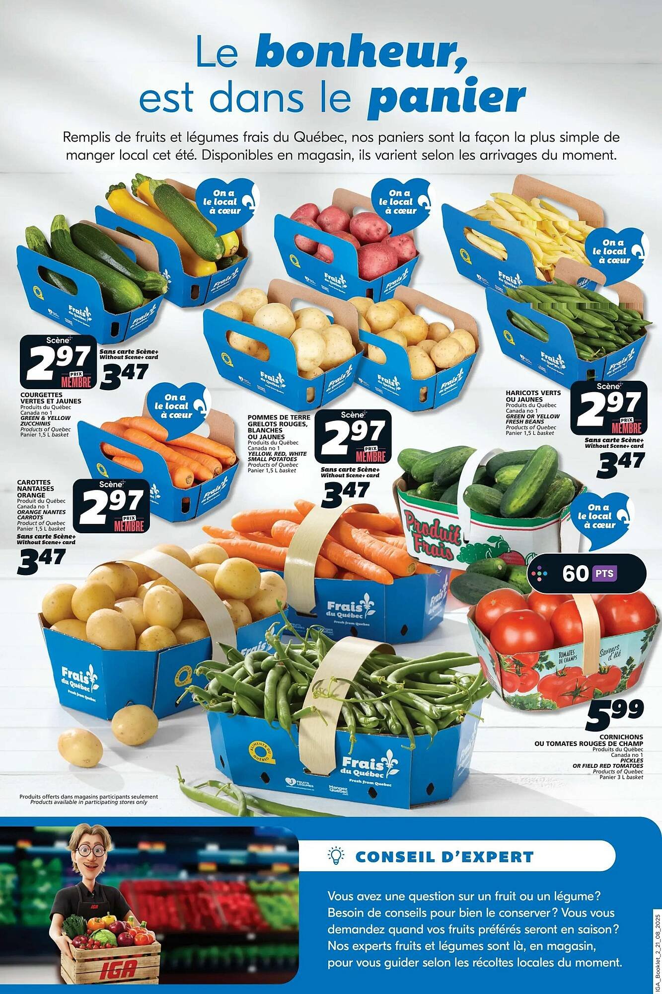 IGA flyer