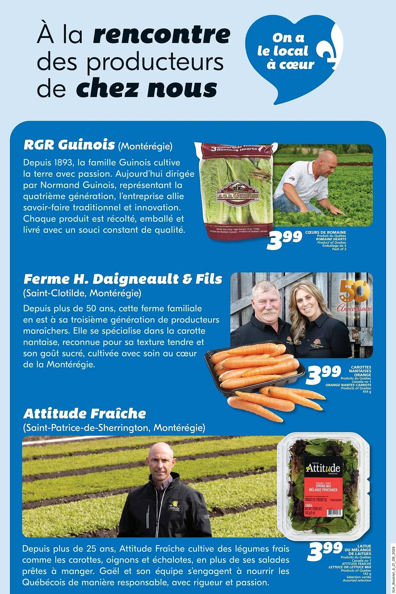 IGA flyer