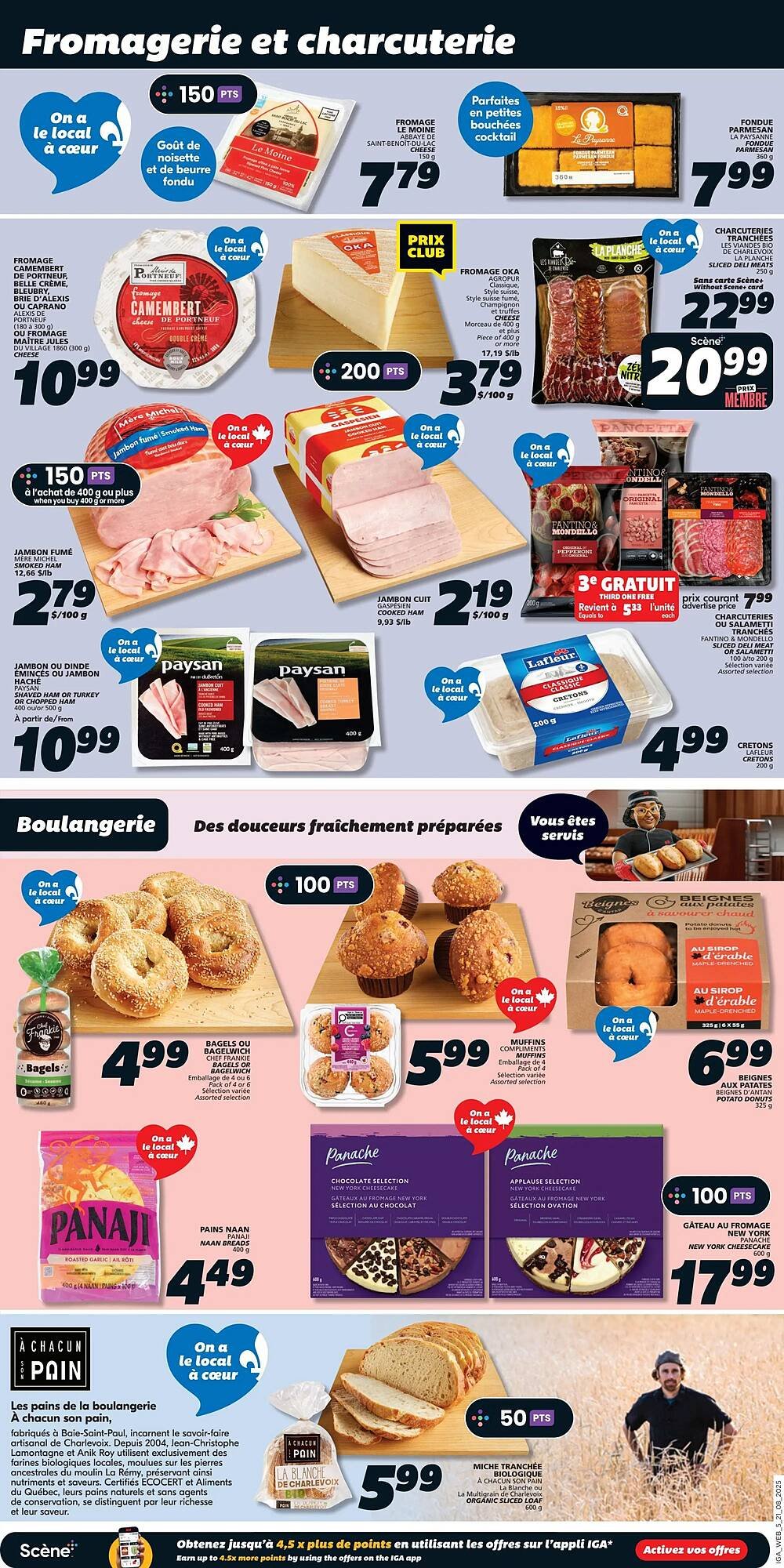 IGA flyer