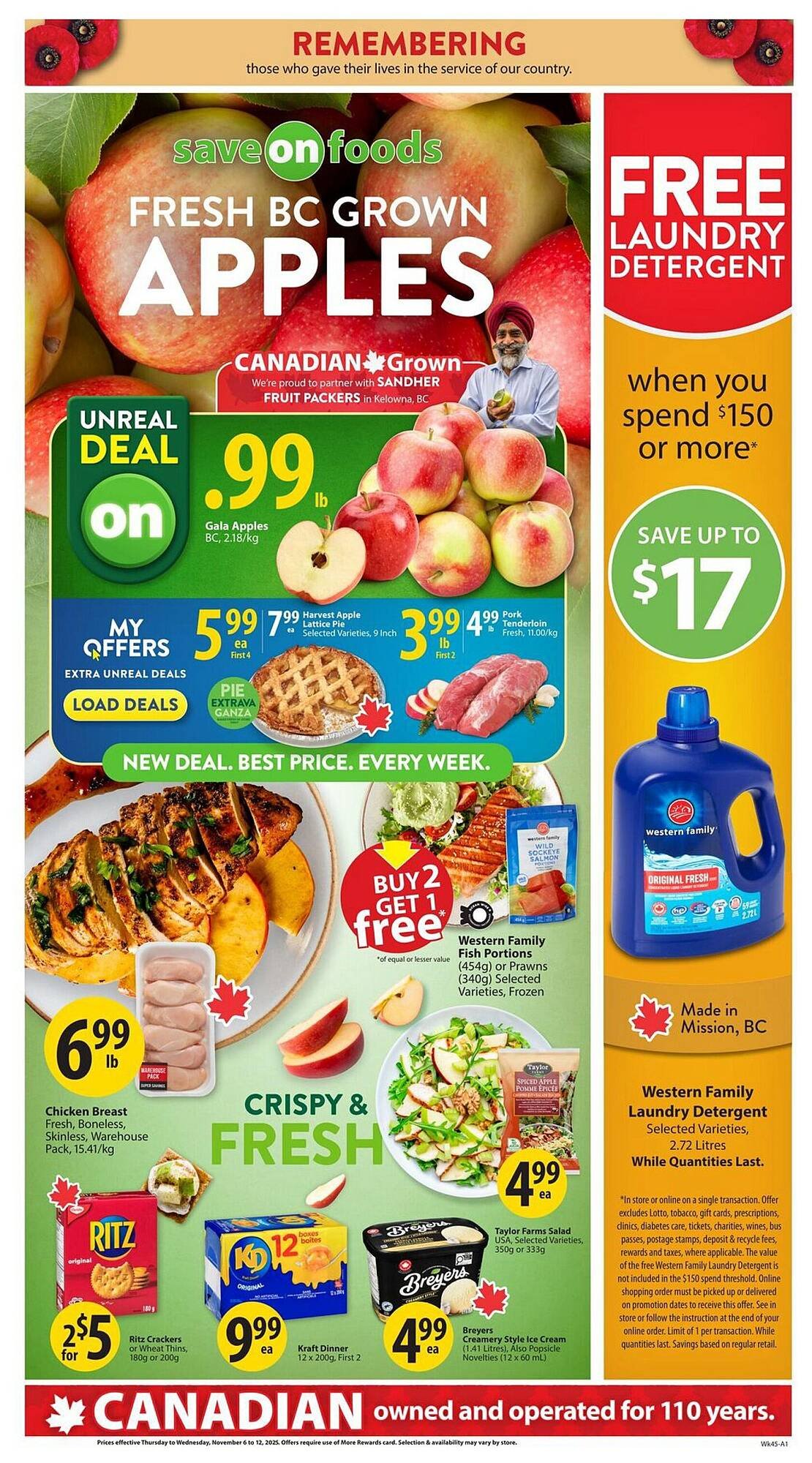 Save on Foods flyer (2025-11-06 - 2025-11-19) | 1