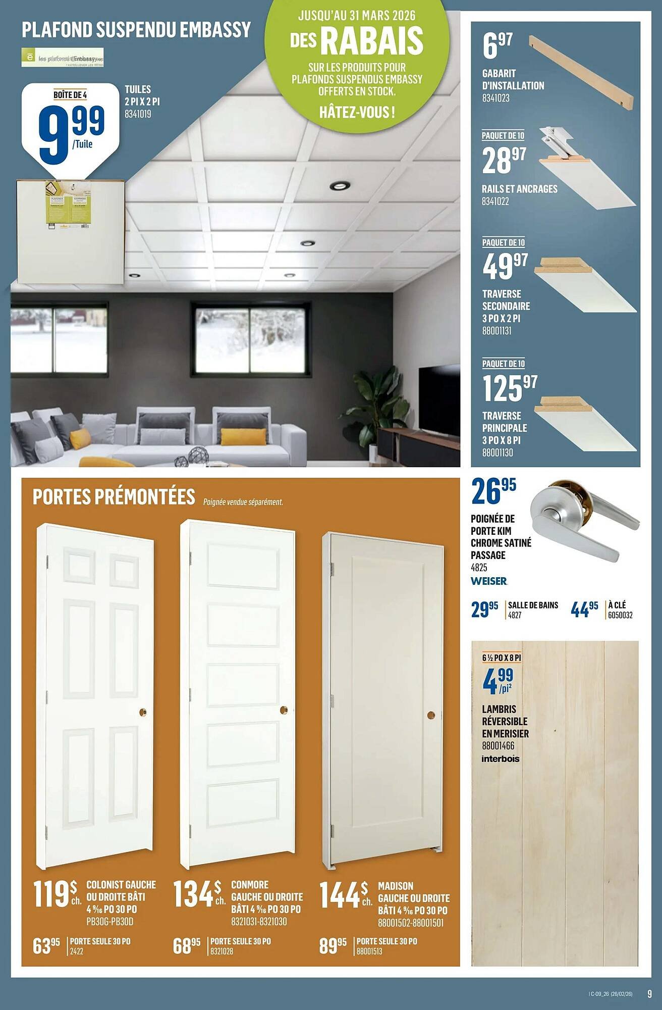 Canac flyer (2026-02-26 - 2026-03-04) | 9