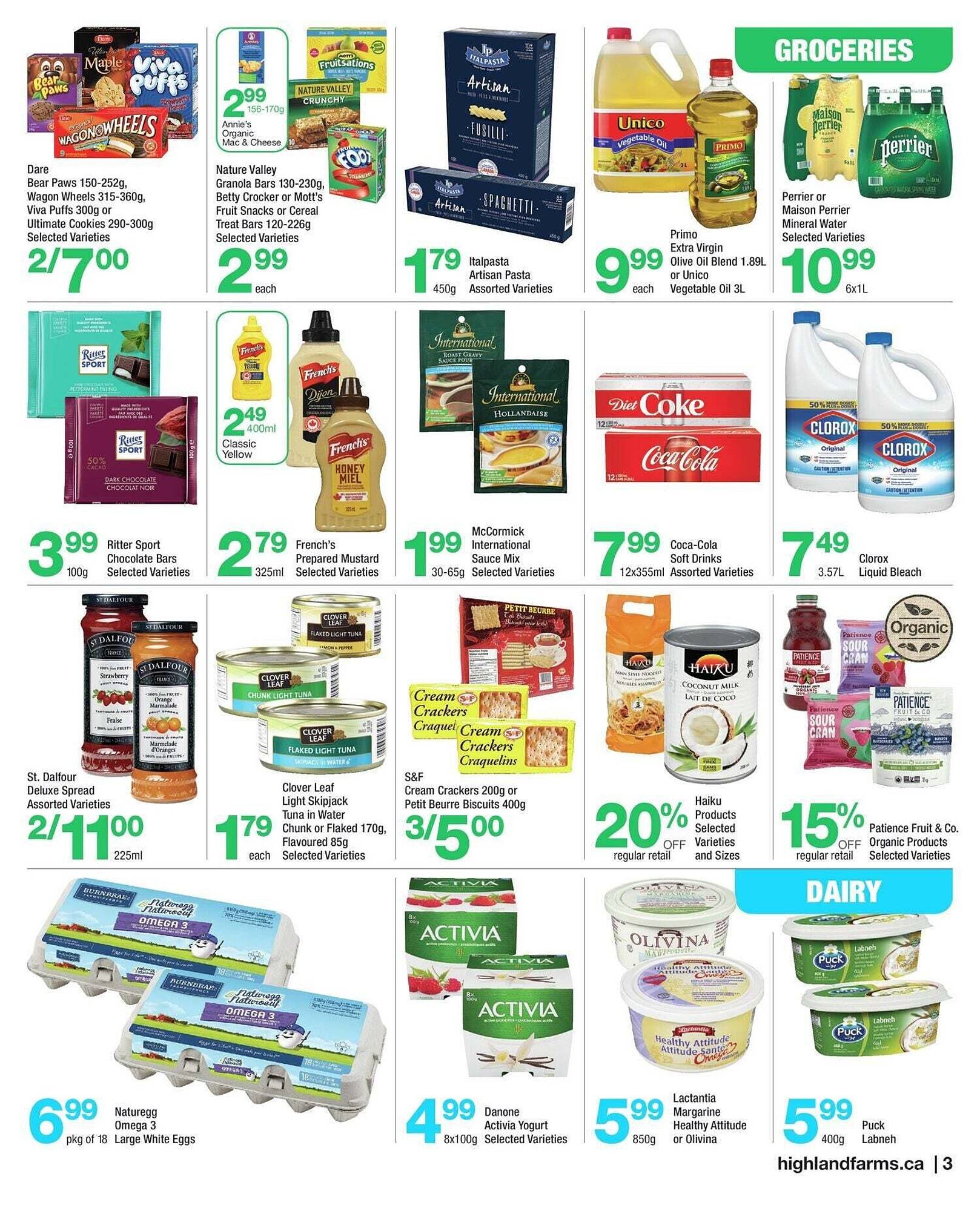 Highland Farms flyer