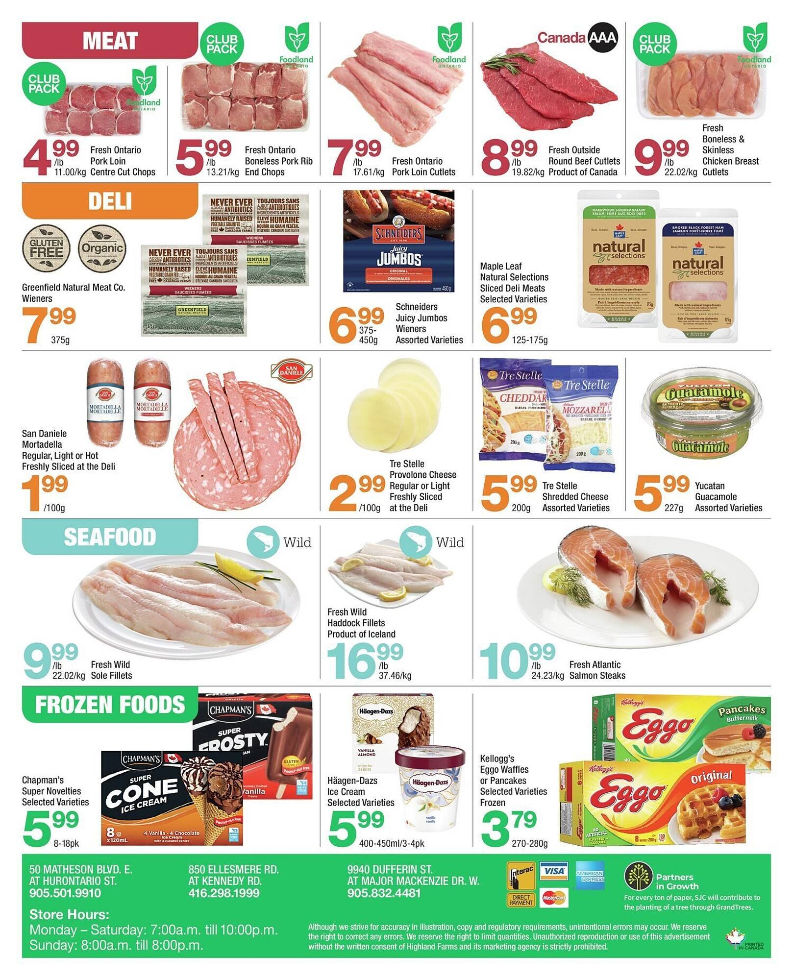 Highland Farms flyer