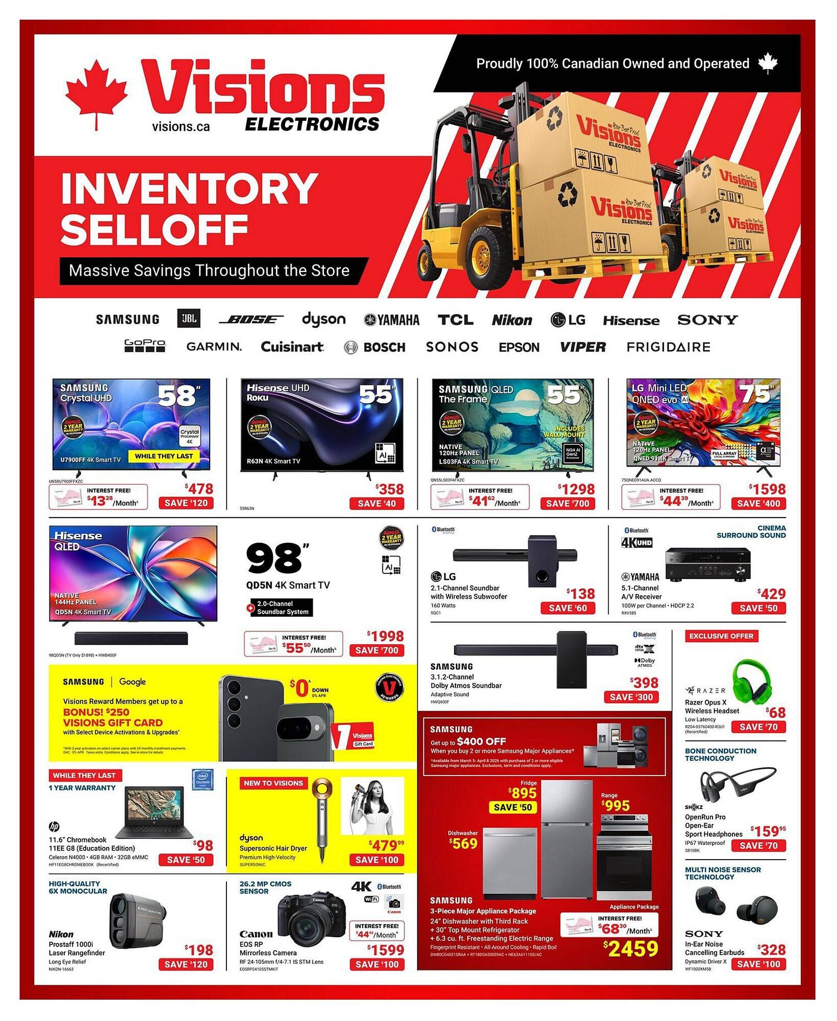 Visions Electronics flyer (2026-03-13 - 2026-03-19) | 1