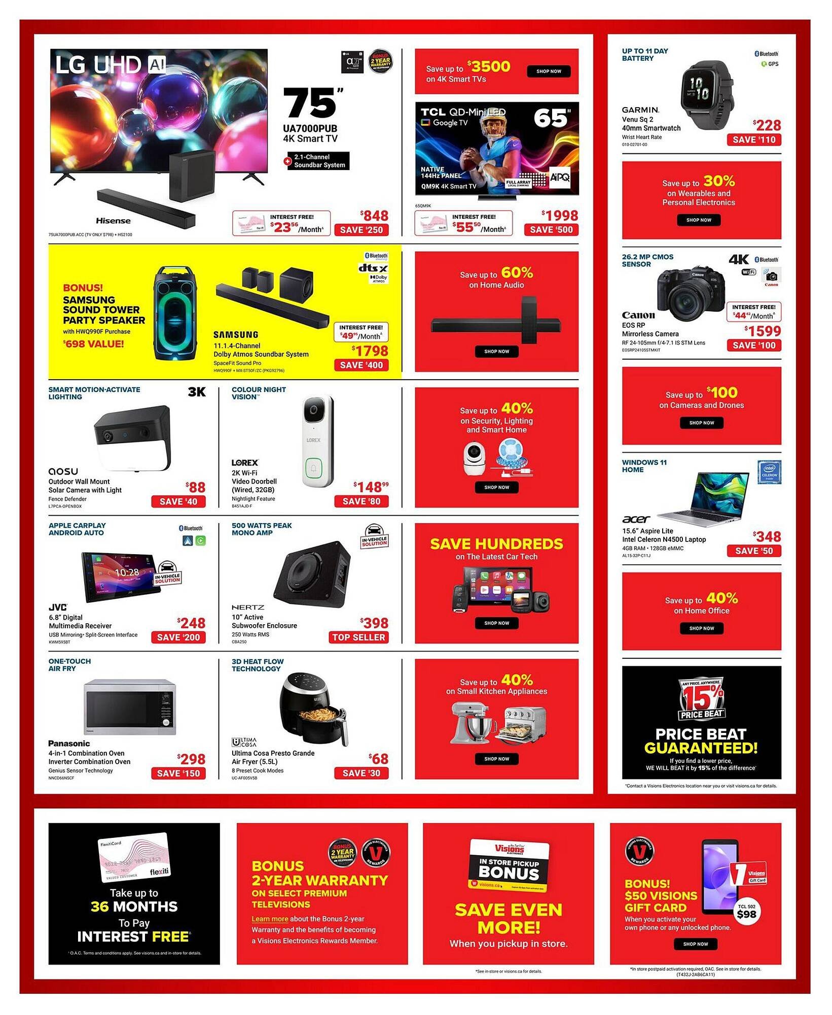 Visions Electronics flyer (2026-03-13 - 2026-03-19) | 2