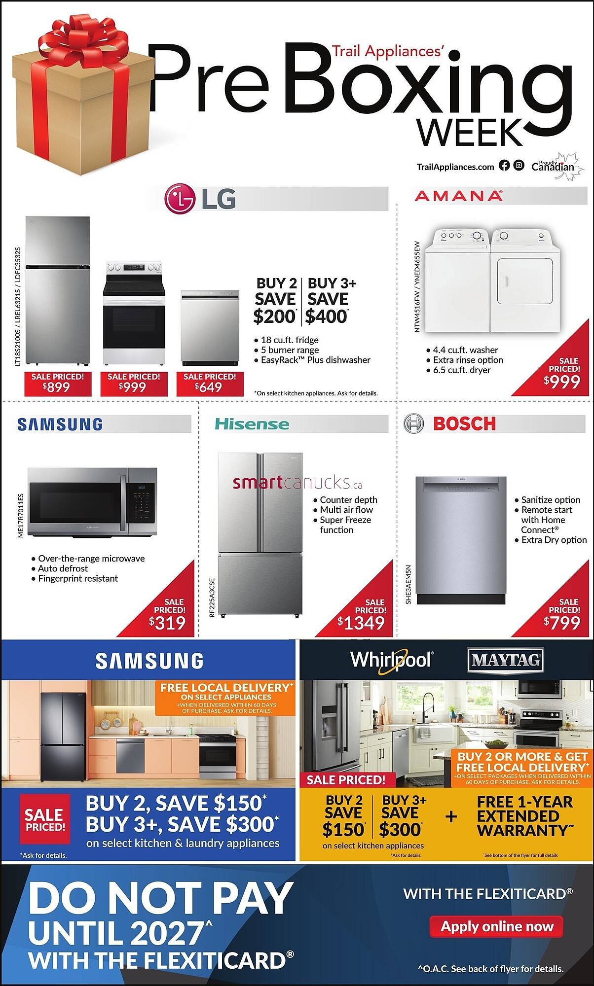Trail Appliances flyer (2025-12-18 - 2025-12-25) | 1