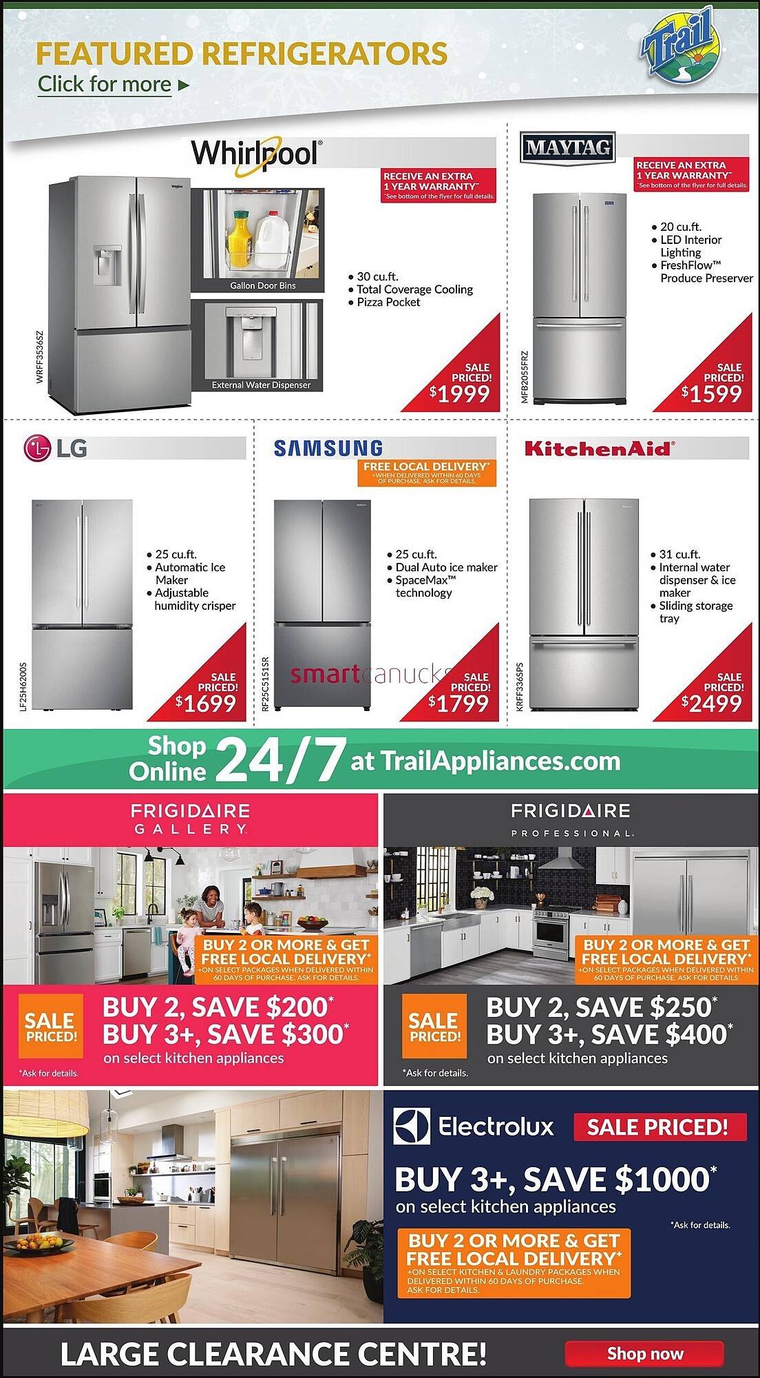 Trail Appliances flyer (2025-12-18 - 2025-12-25) | 2