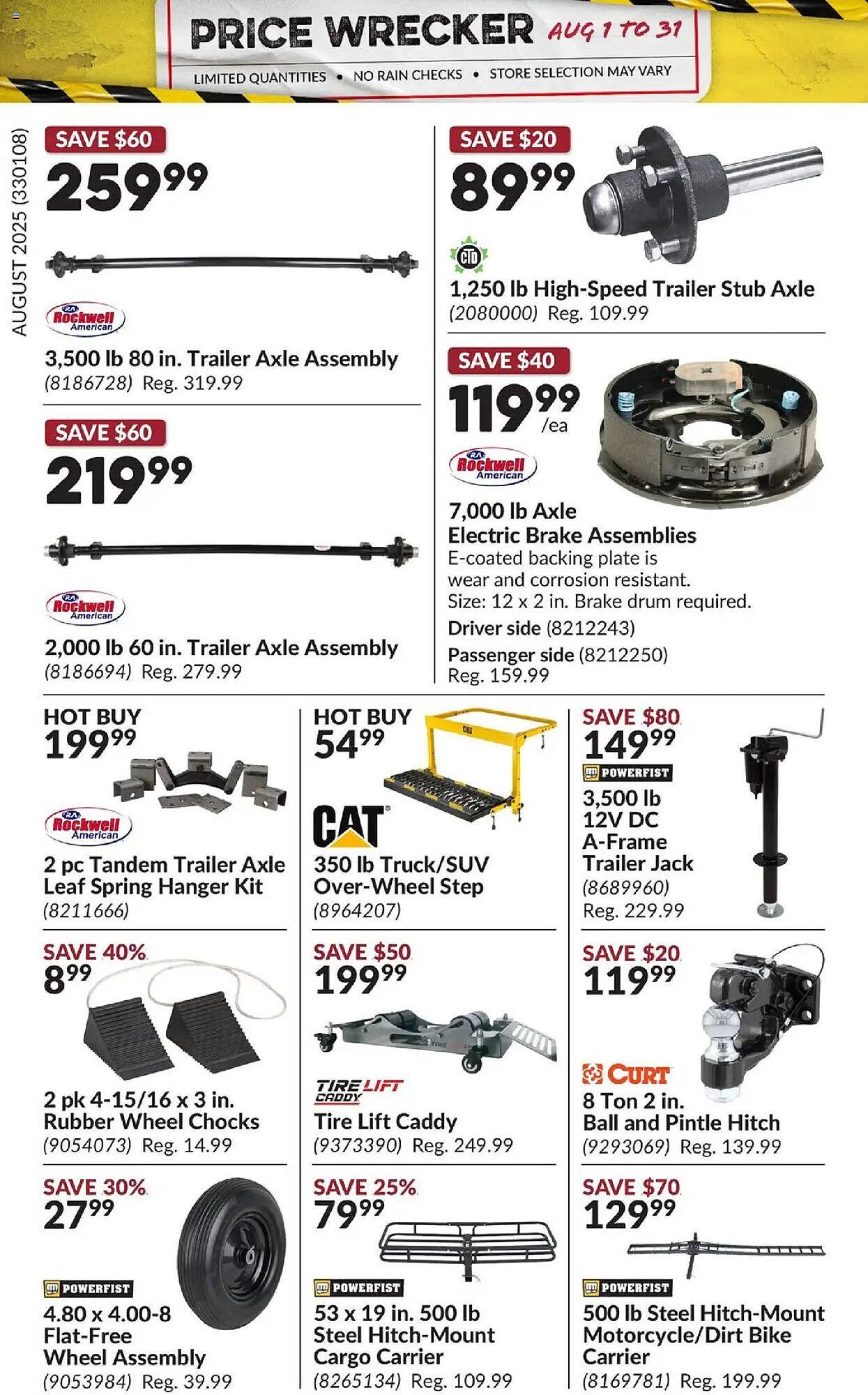 Princess Auto flyer