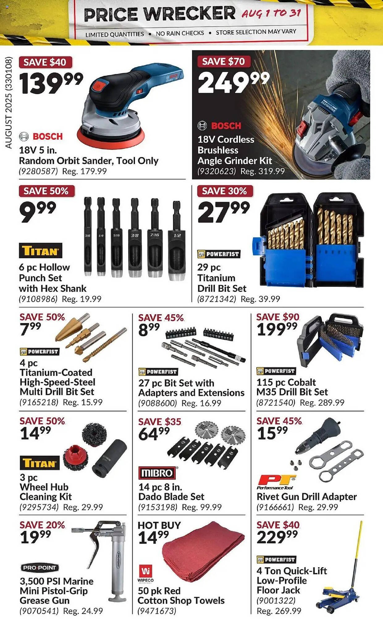 Princess Auto flyer
