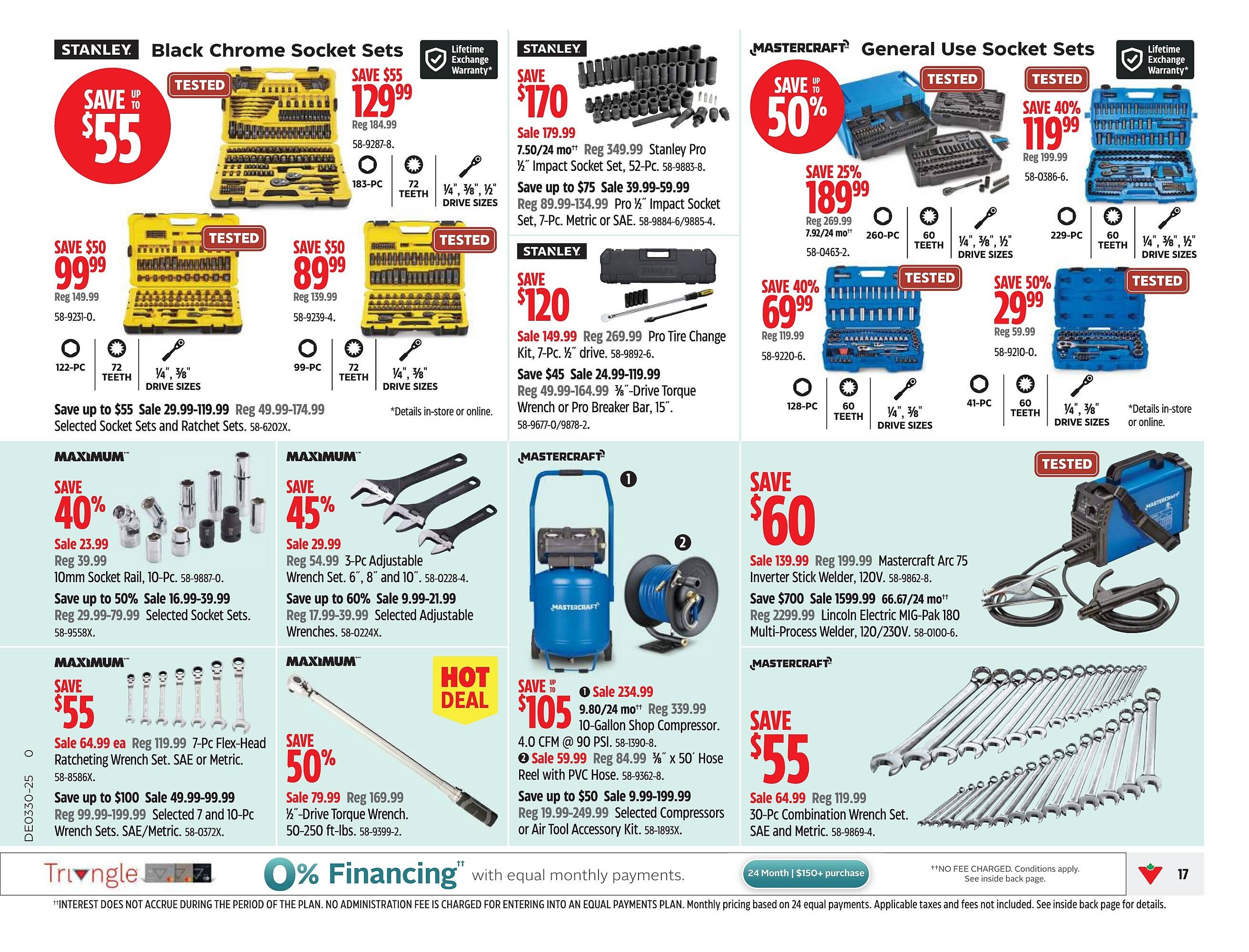 Canadian Tire flyer