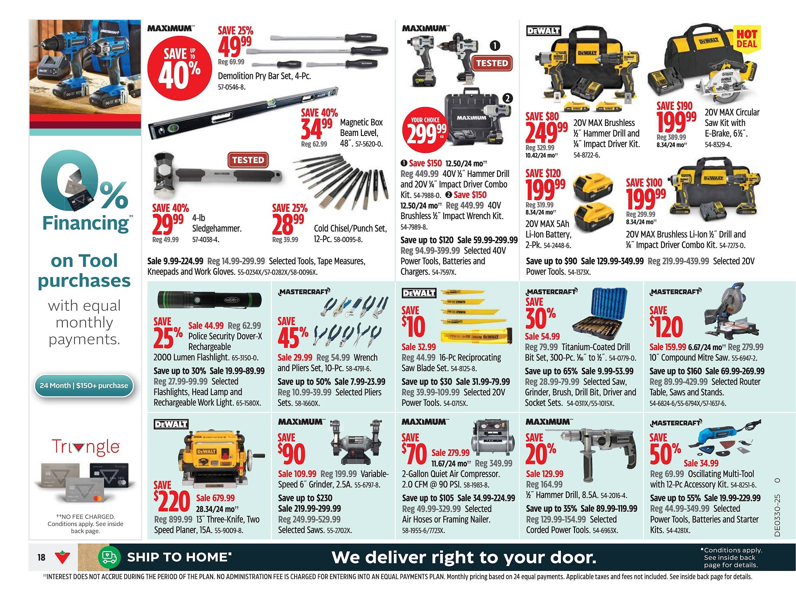 Canadian Tire flyer