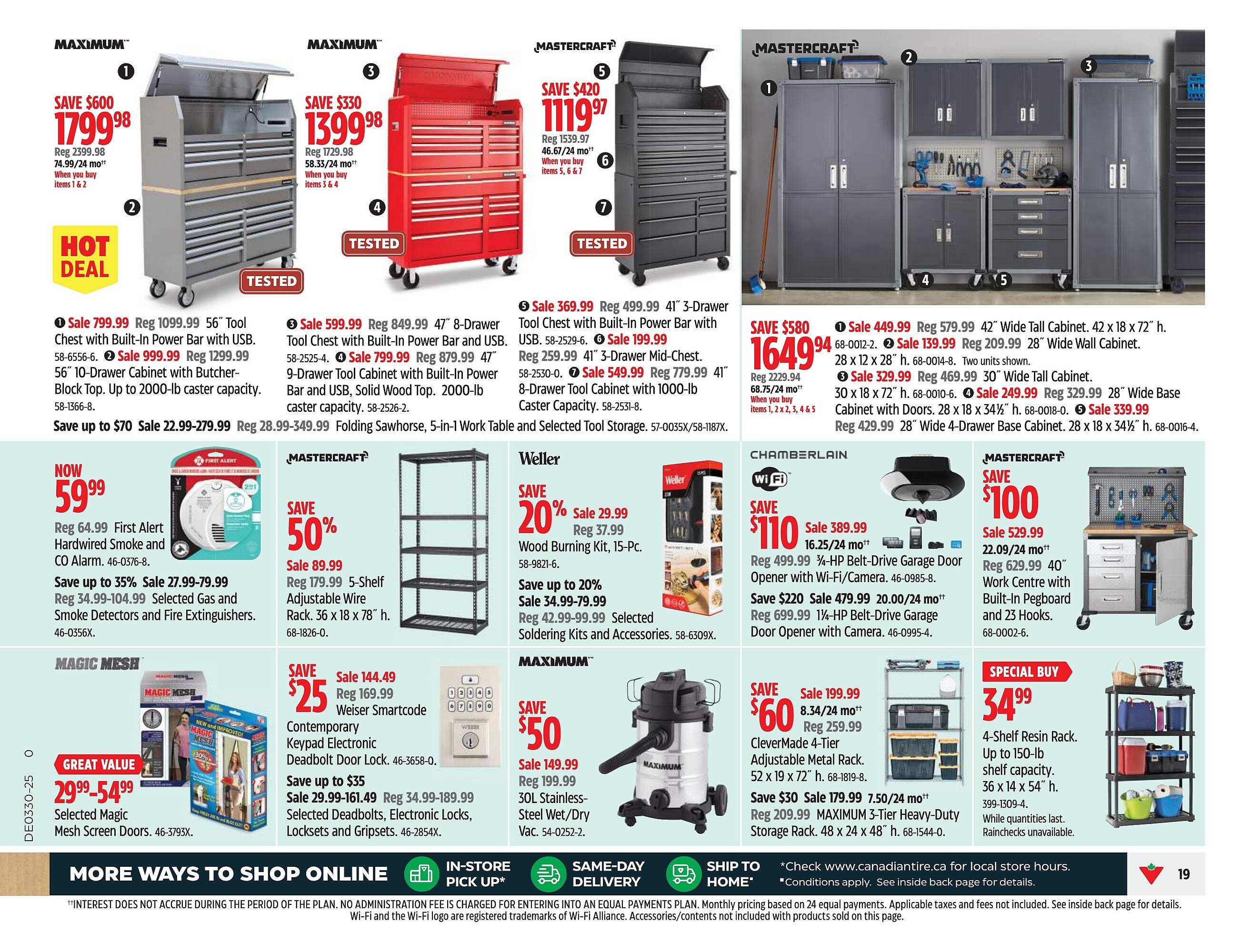 Canadian Tire flyer