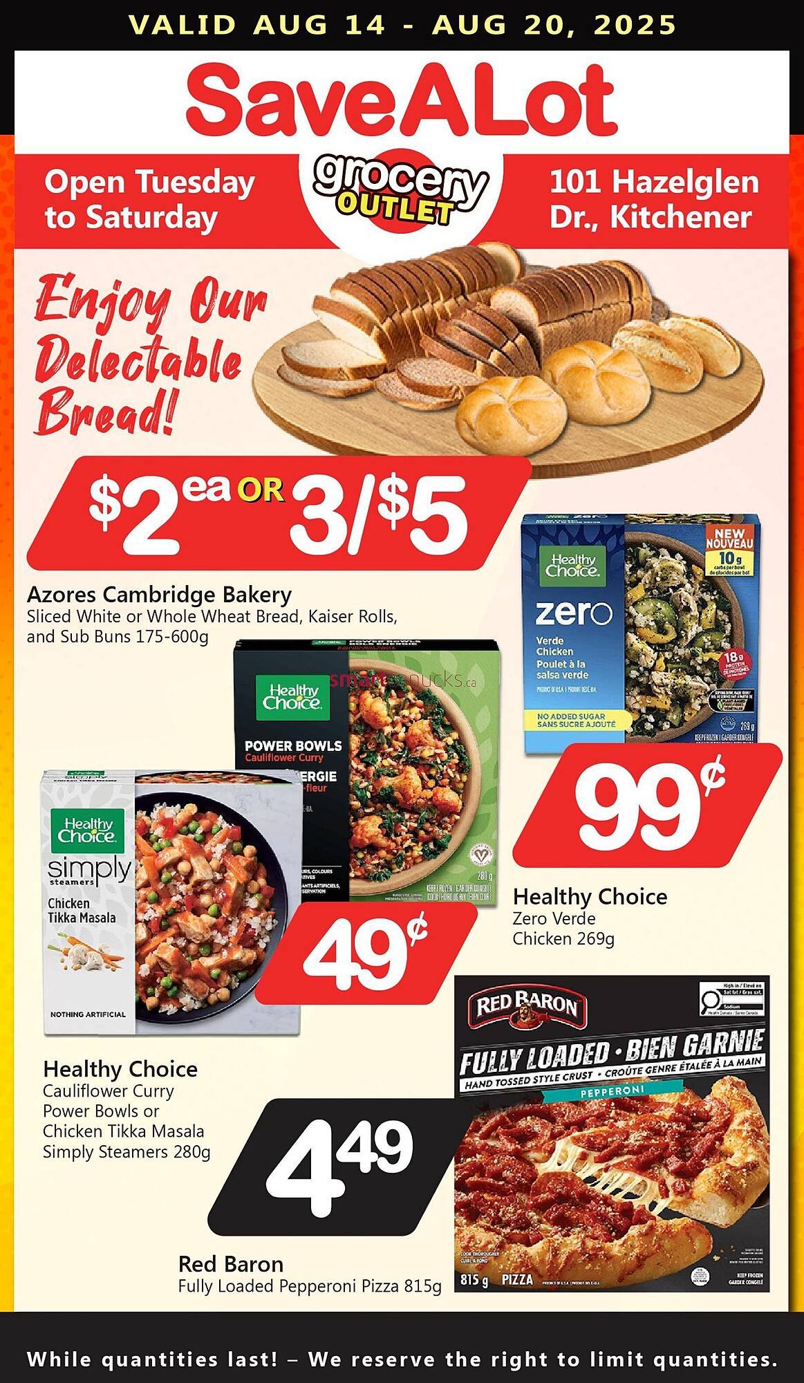 Save on Foods flyer (2025-08-14 - 2025-08-20) | 1