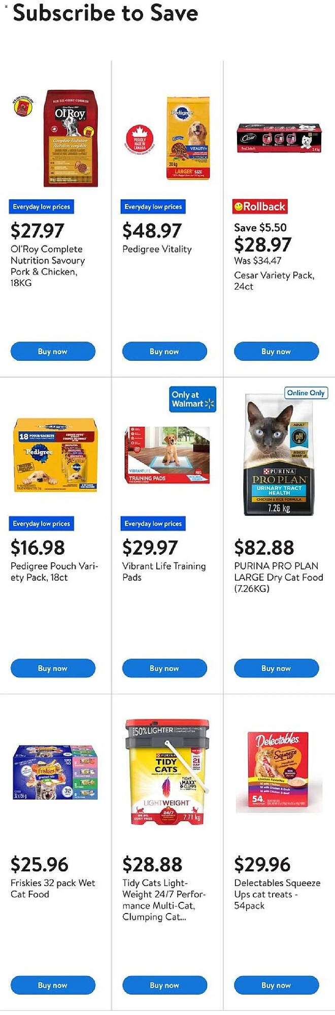Walmart flyer
