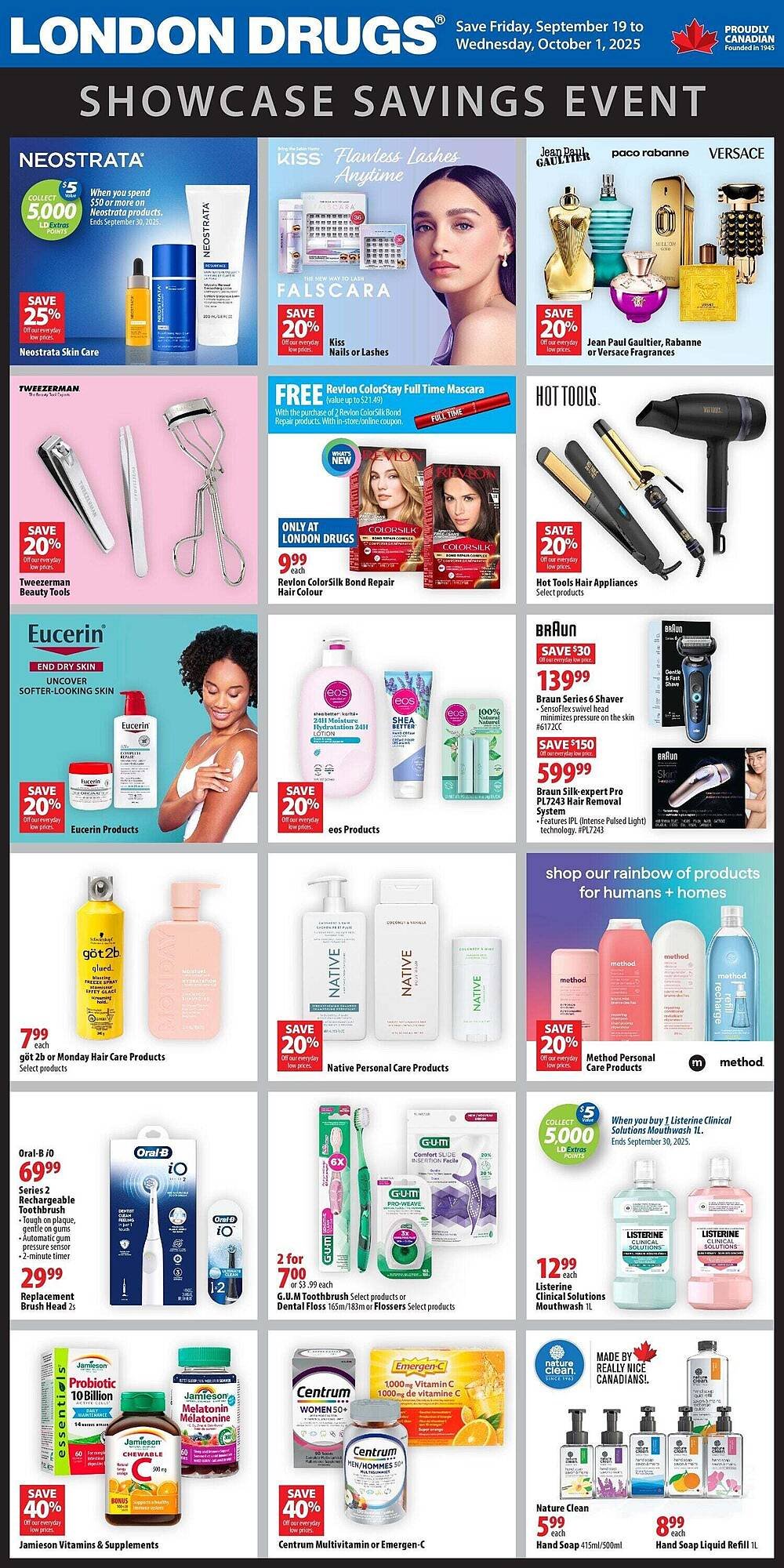 London Drugs flyer (2025-09-19 - 2025-09-23) | 1