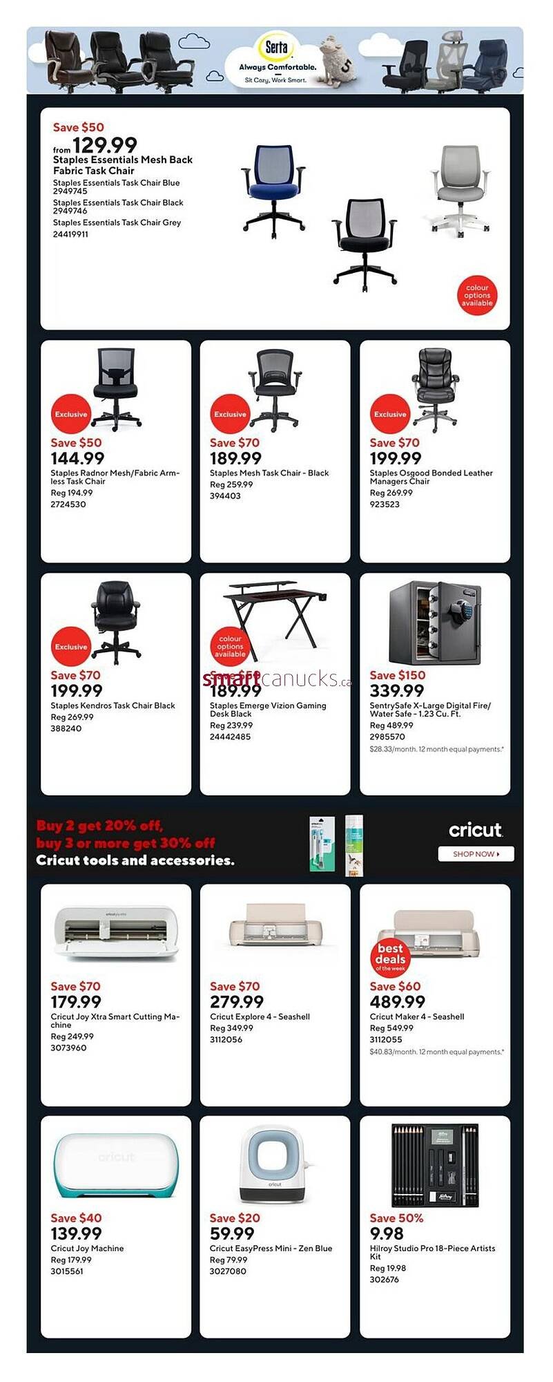 Staples flyer