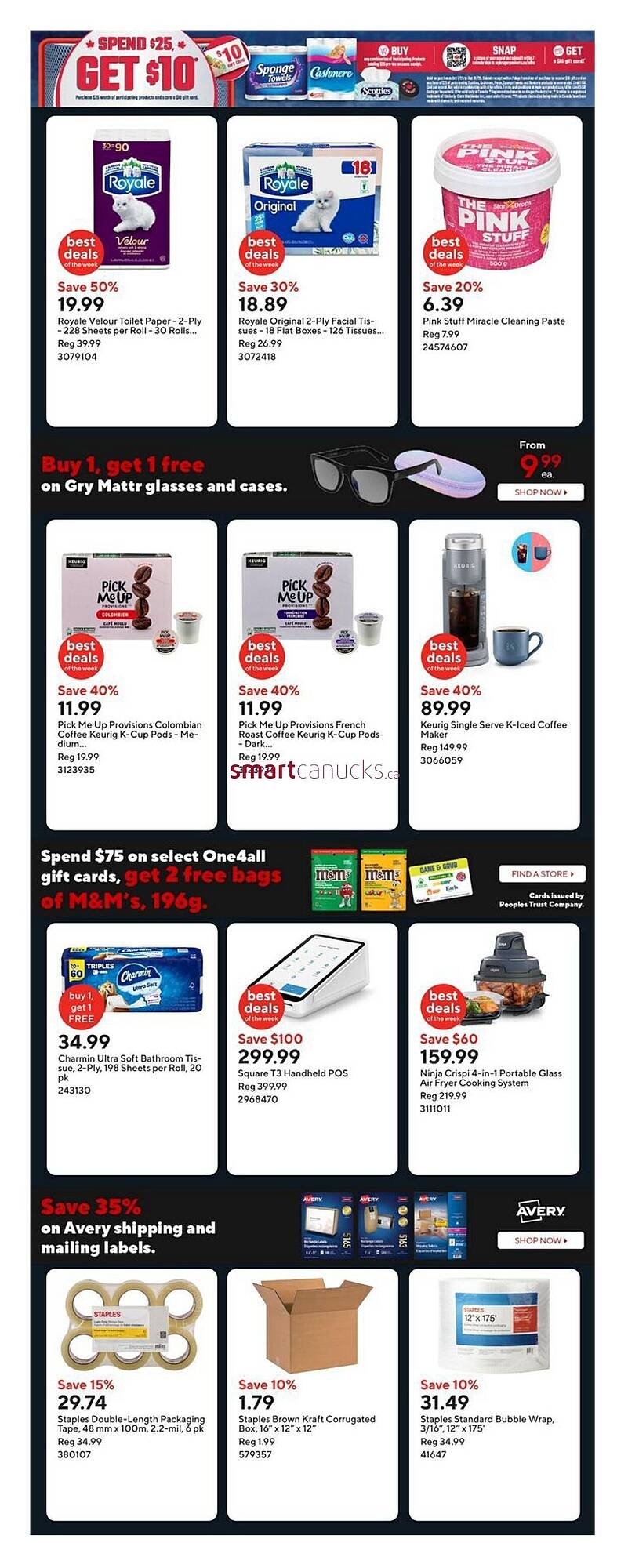 Staples flyer