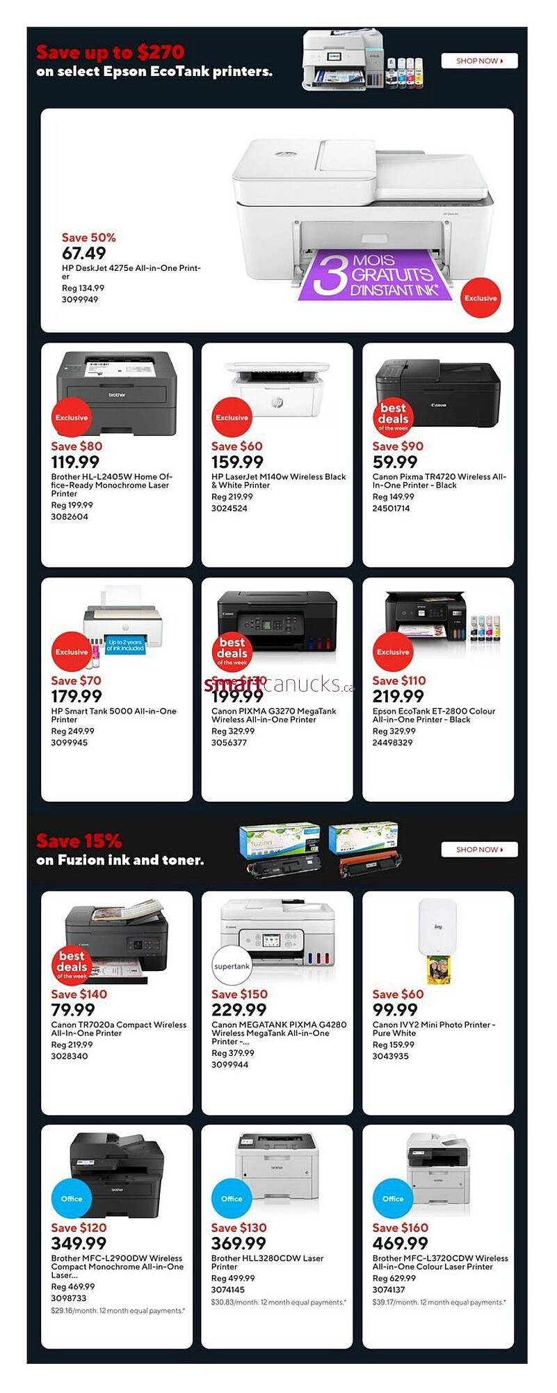 Staples flyer