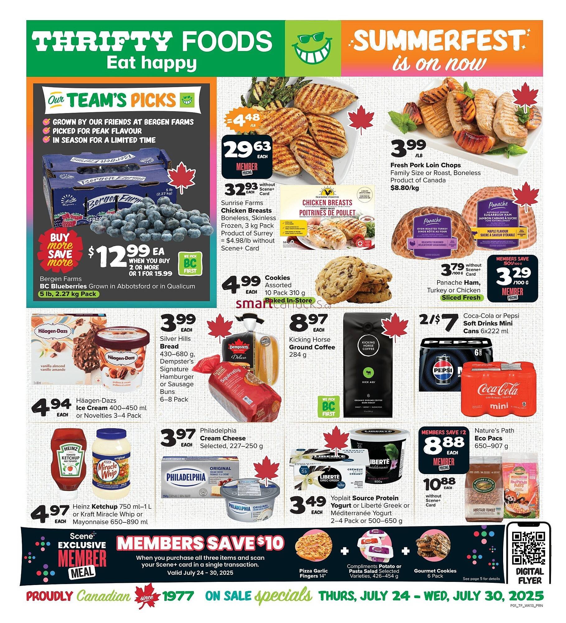 Thrifty Foods flyer