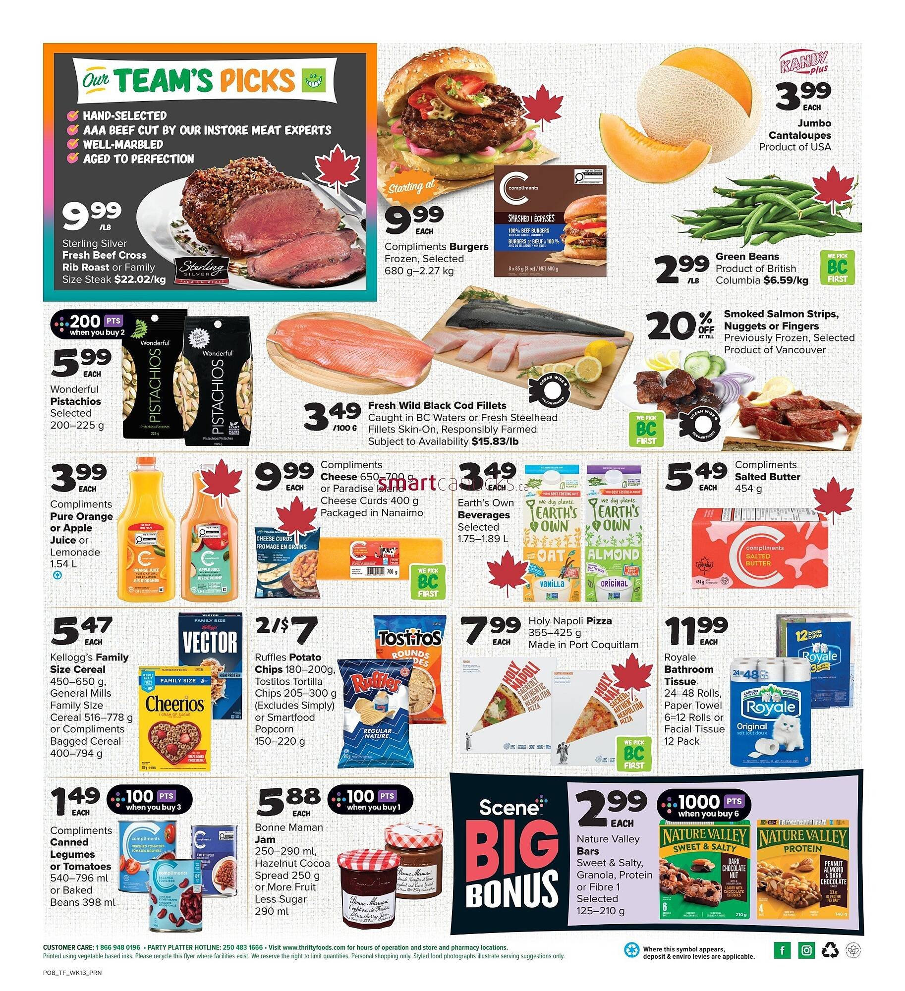 Thrifty Foods flyer