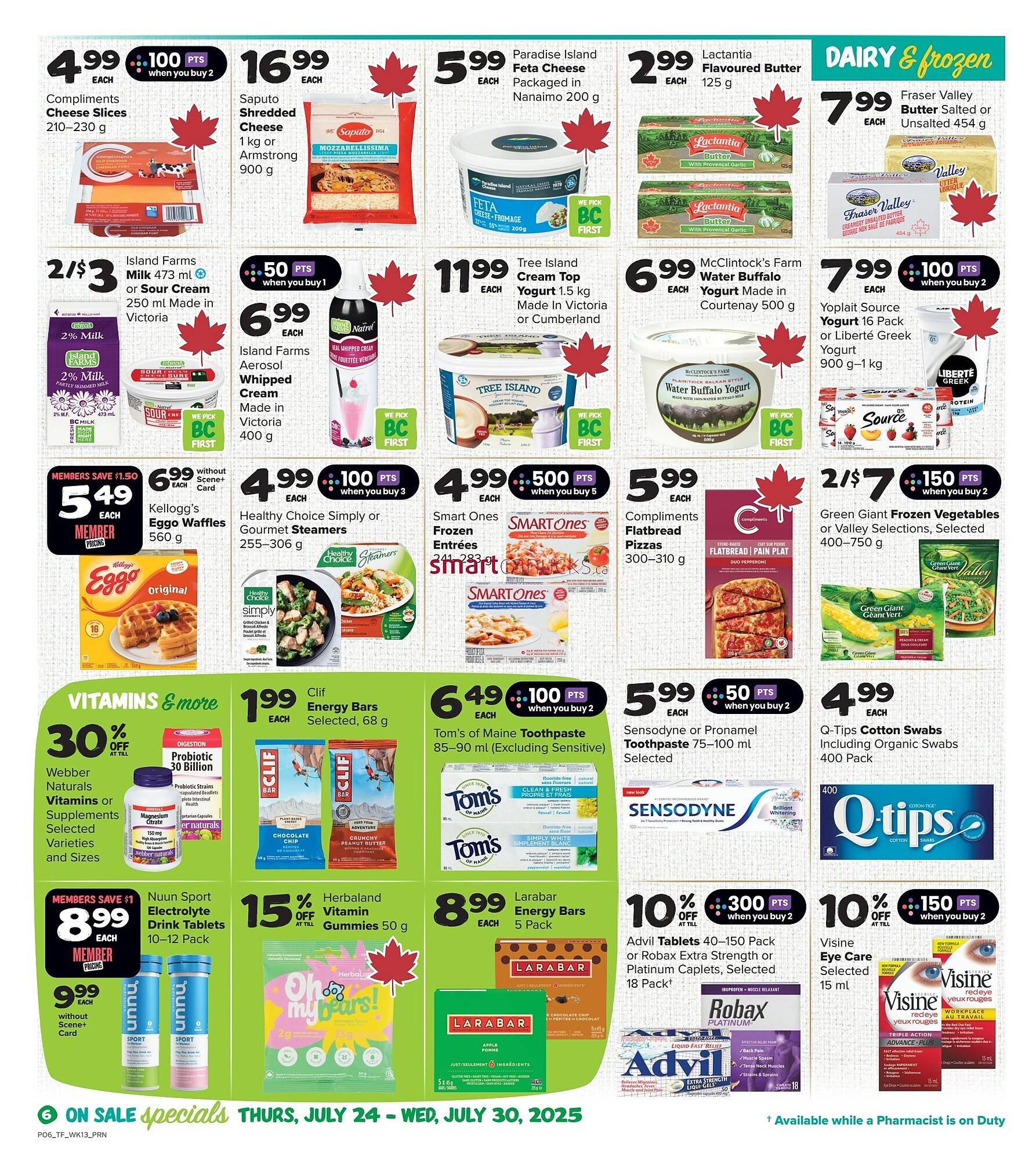 Thrifty Foods flyer