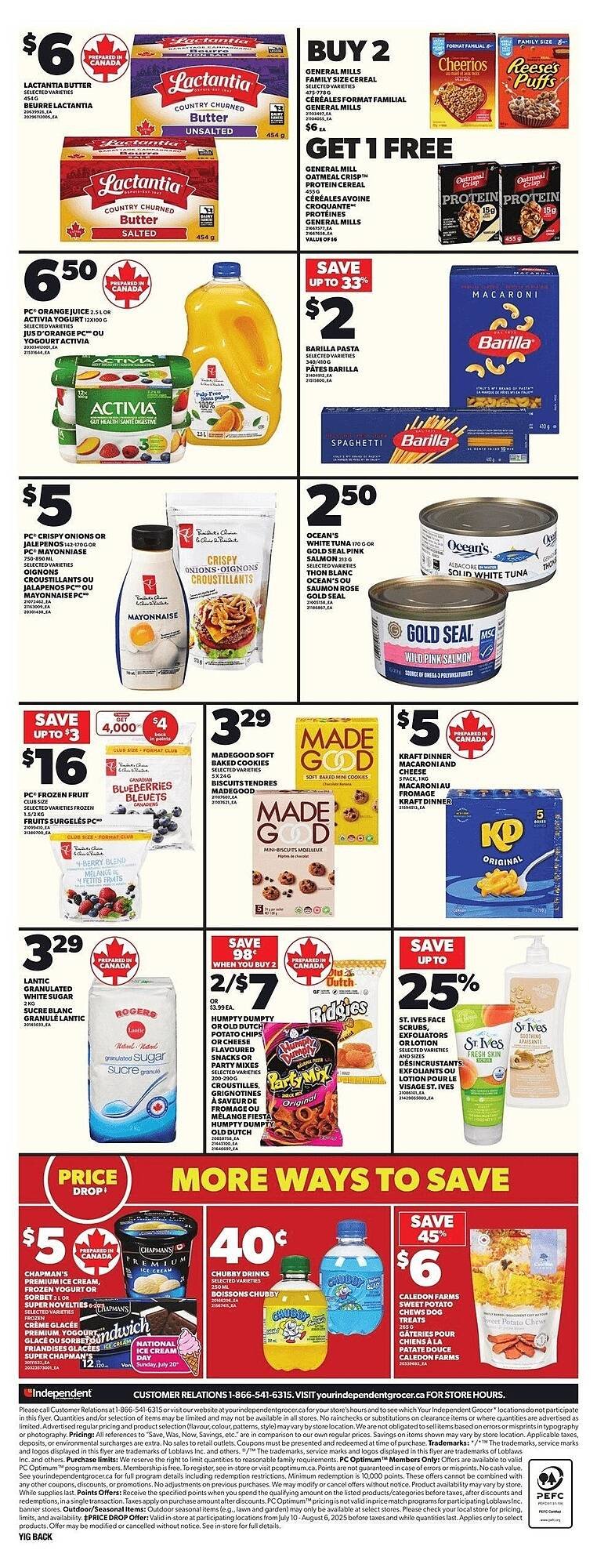 Independent Grocer flyer