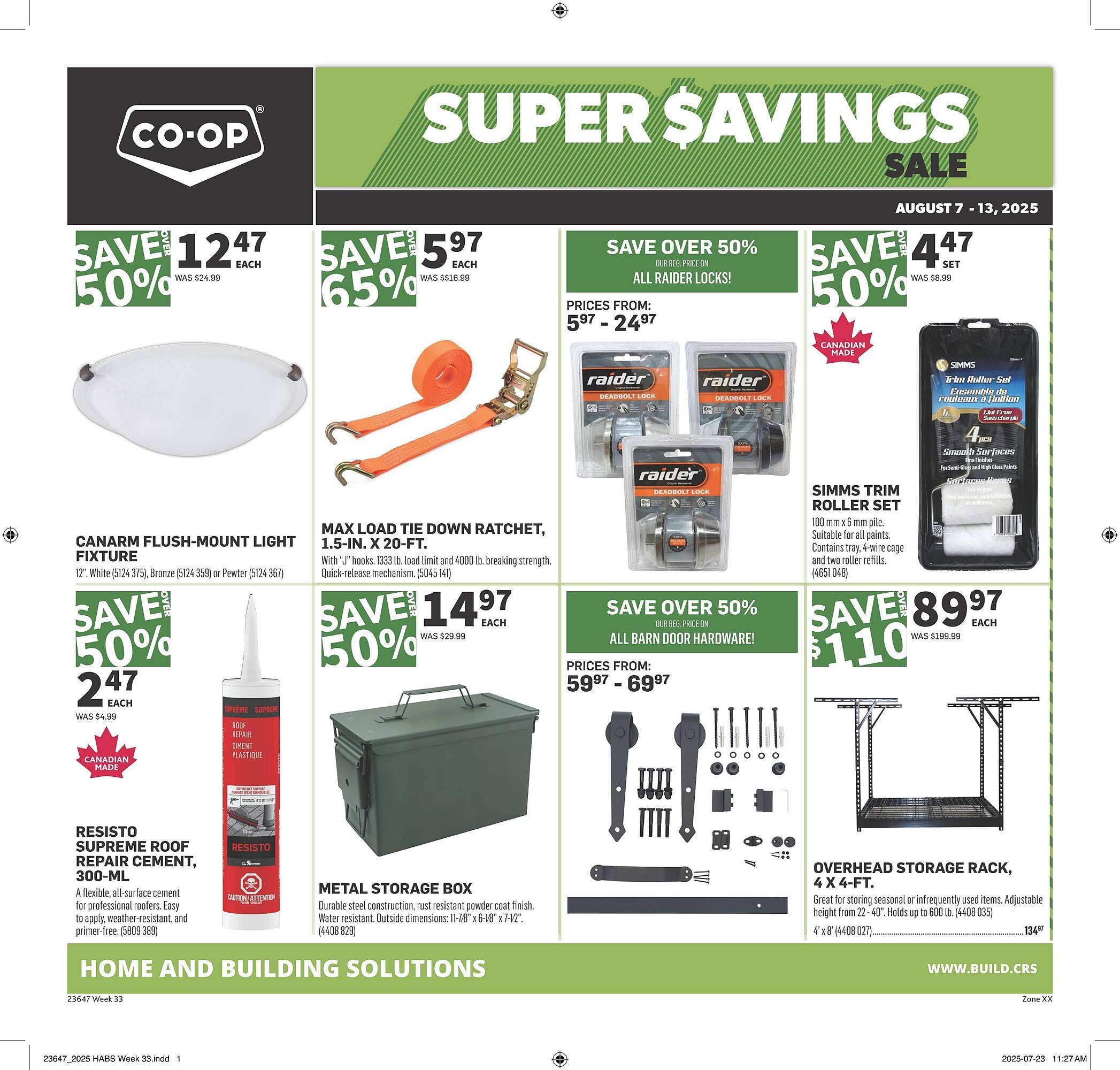 Co-op flyer (2025-08-07 - 2025-08-13) | 1
