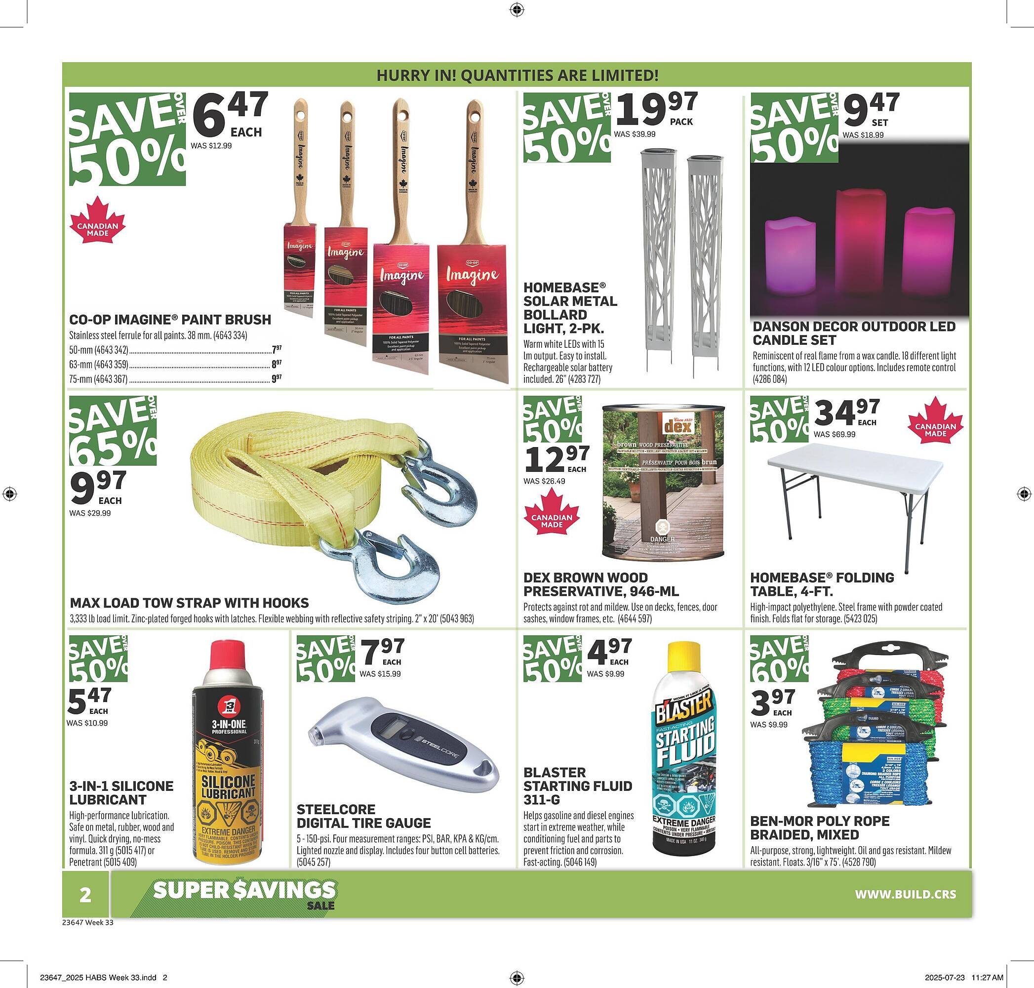 Co-op flyer
