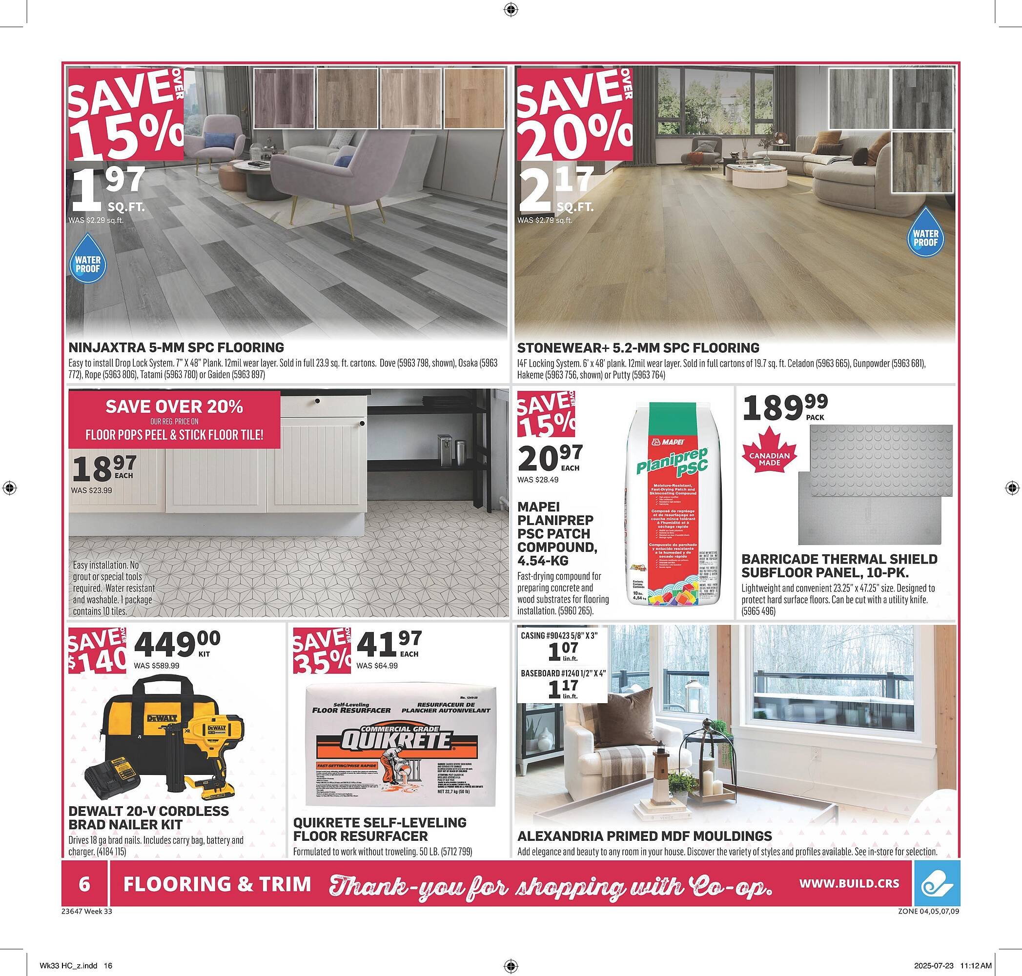 Co-op flyer