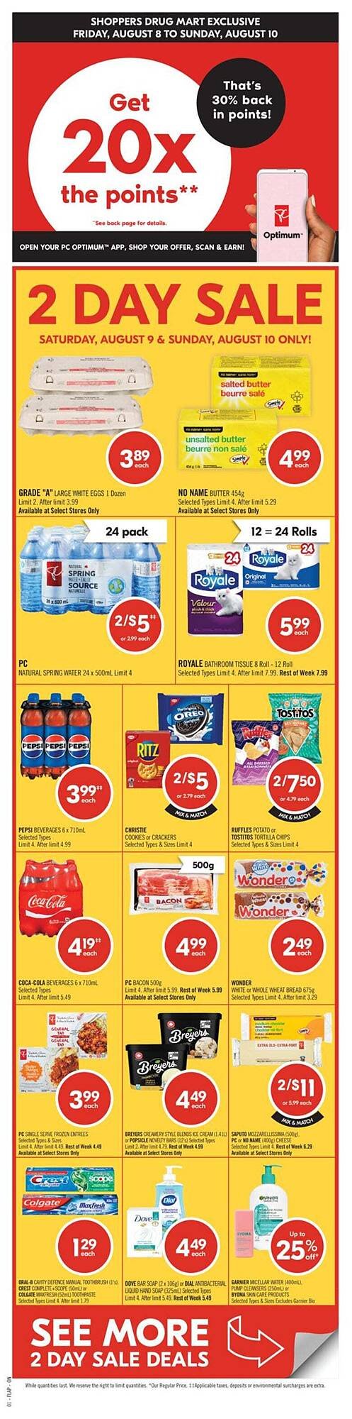 Shoppers Drug Mart flyer