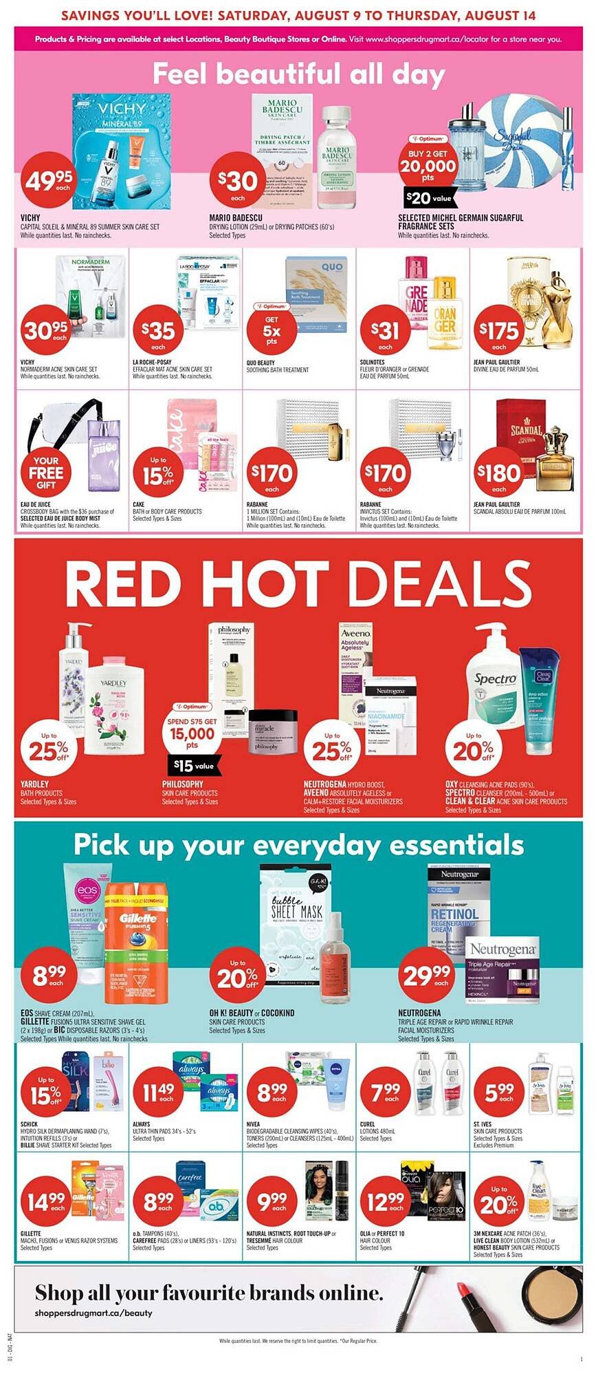 Shoppers Drug Mart flyer