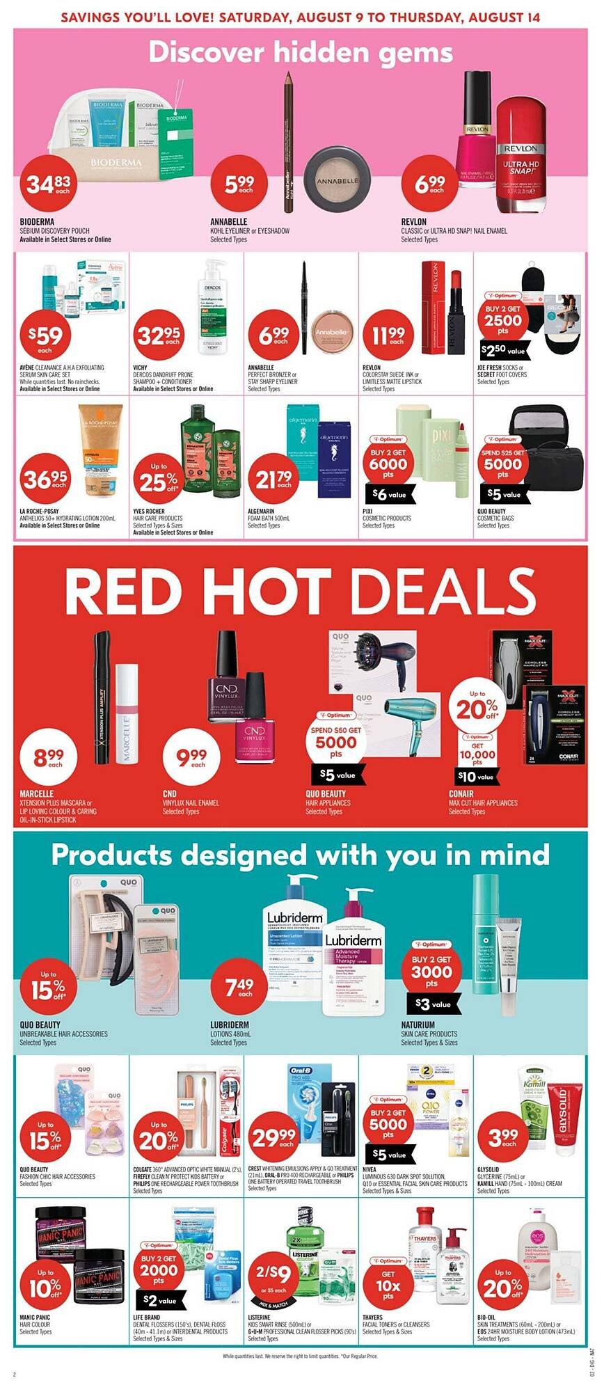 Shoppers Drug Mart flyer