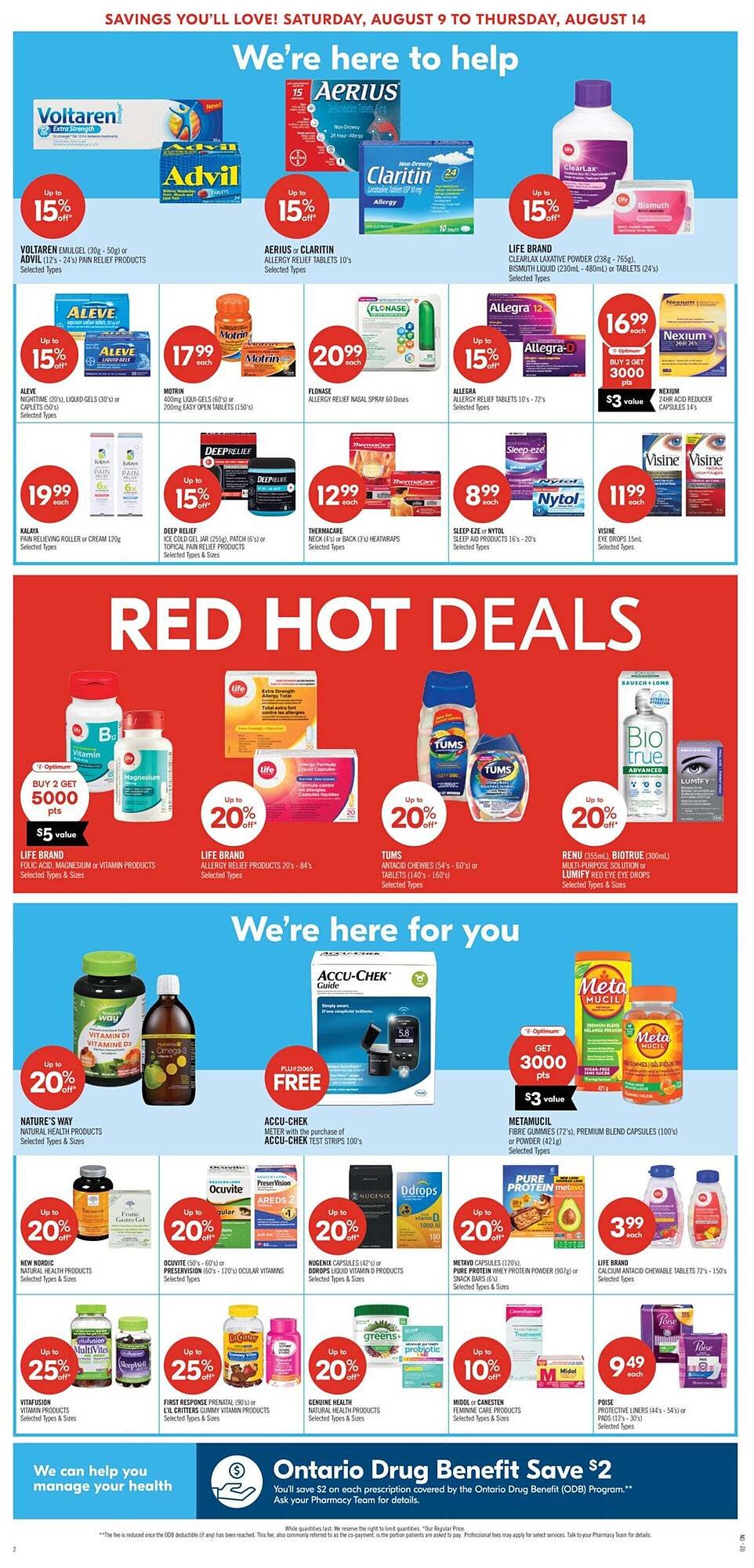 Shoppers Drug Mart flyer
