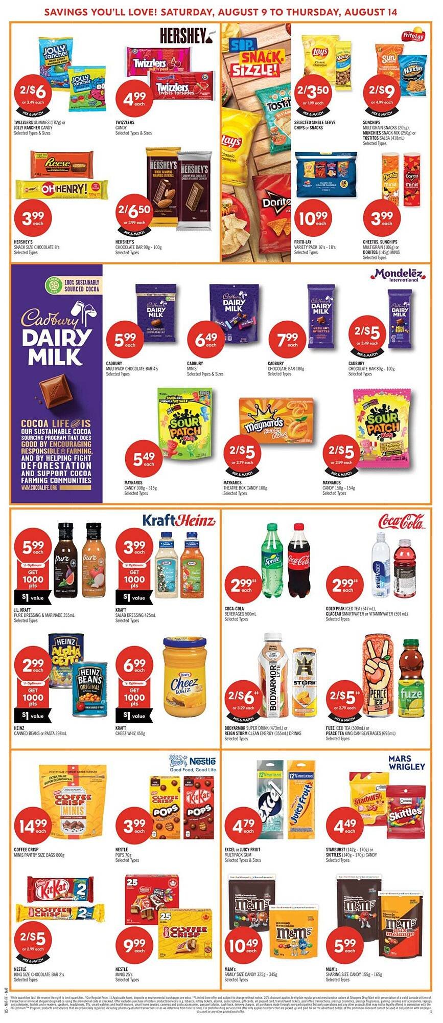 Shoppers Drug Mart flyer