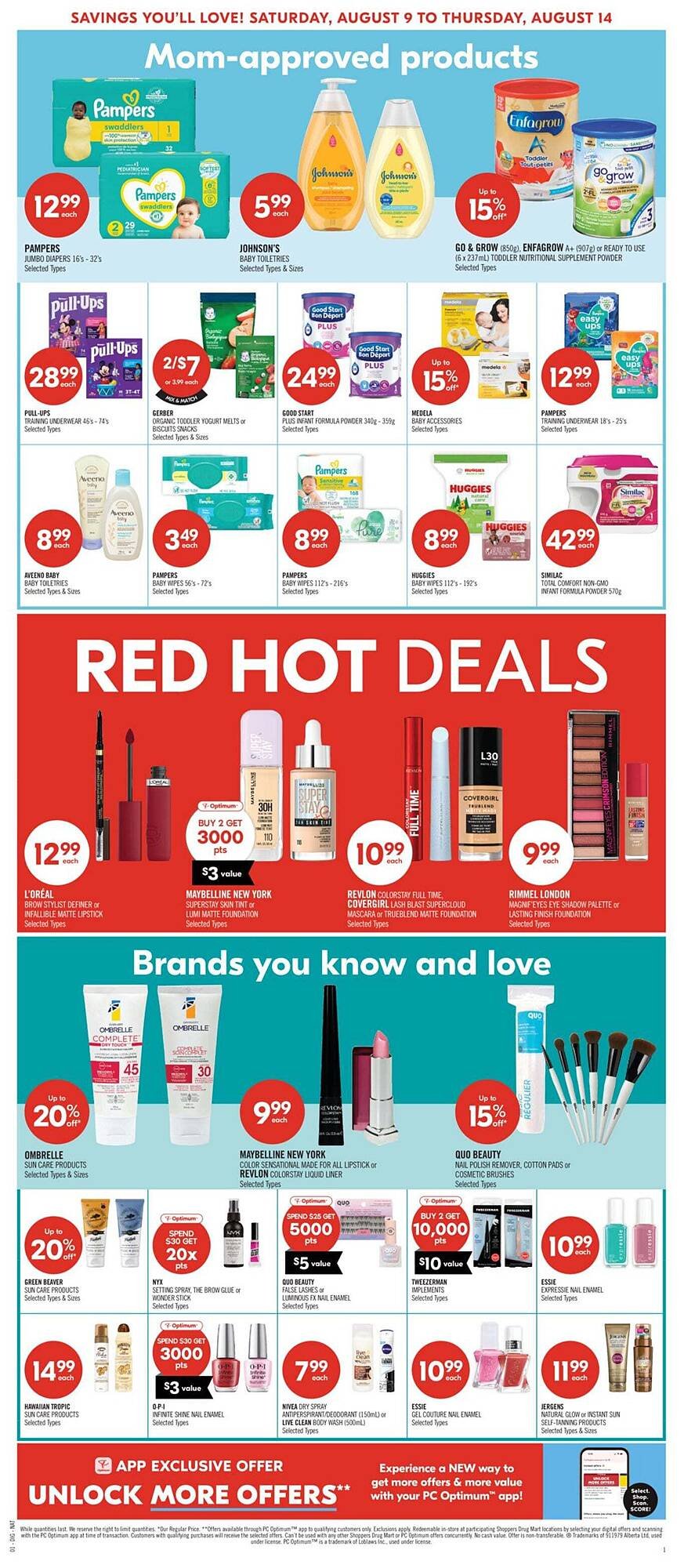 Shoppers Drug Mart flyer