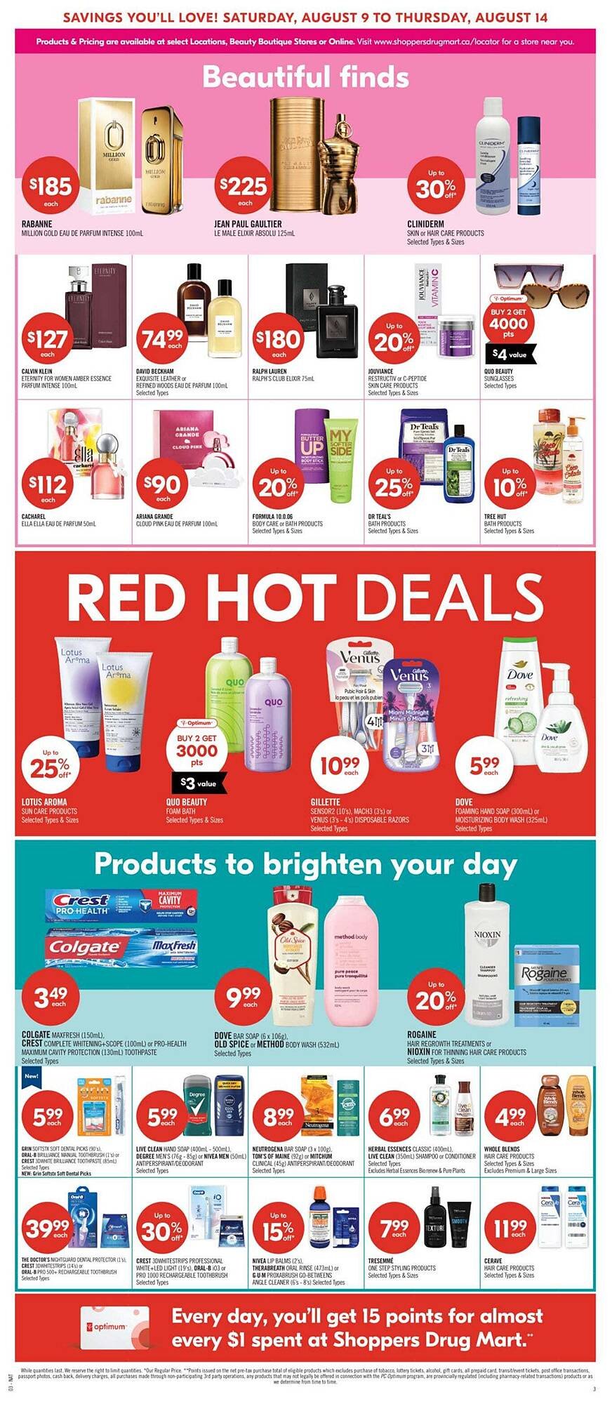 Shoppers Drug Mart flyer