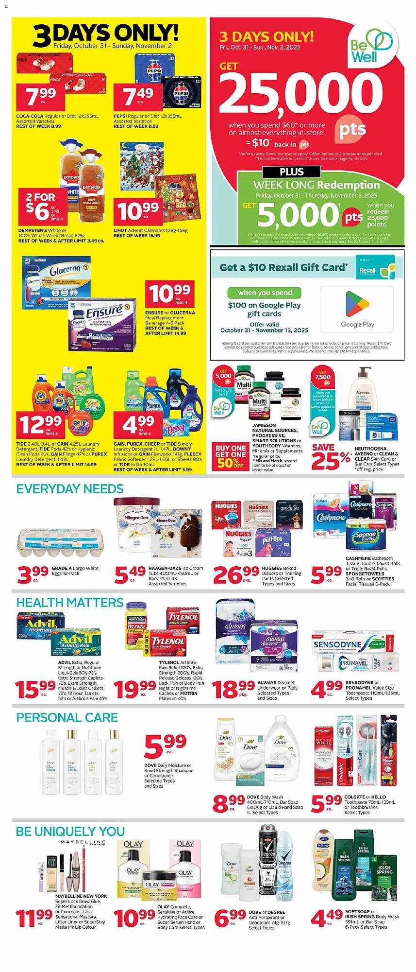 Rexall flyer (2025-10-30 - 2025-11-05) | 2