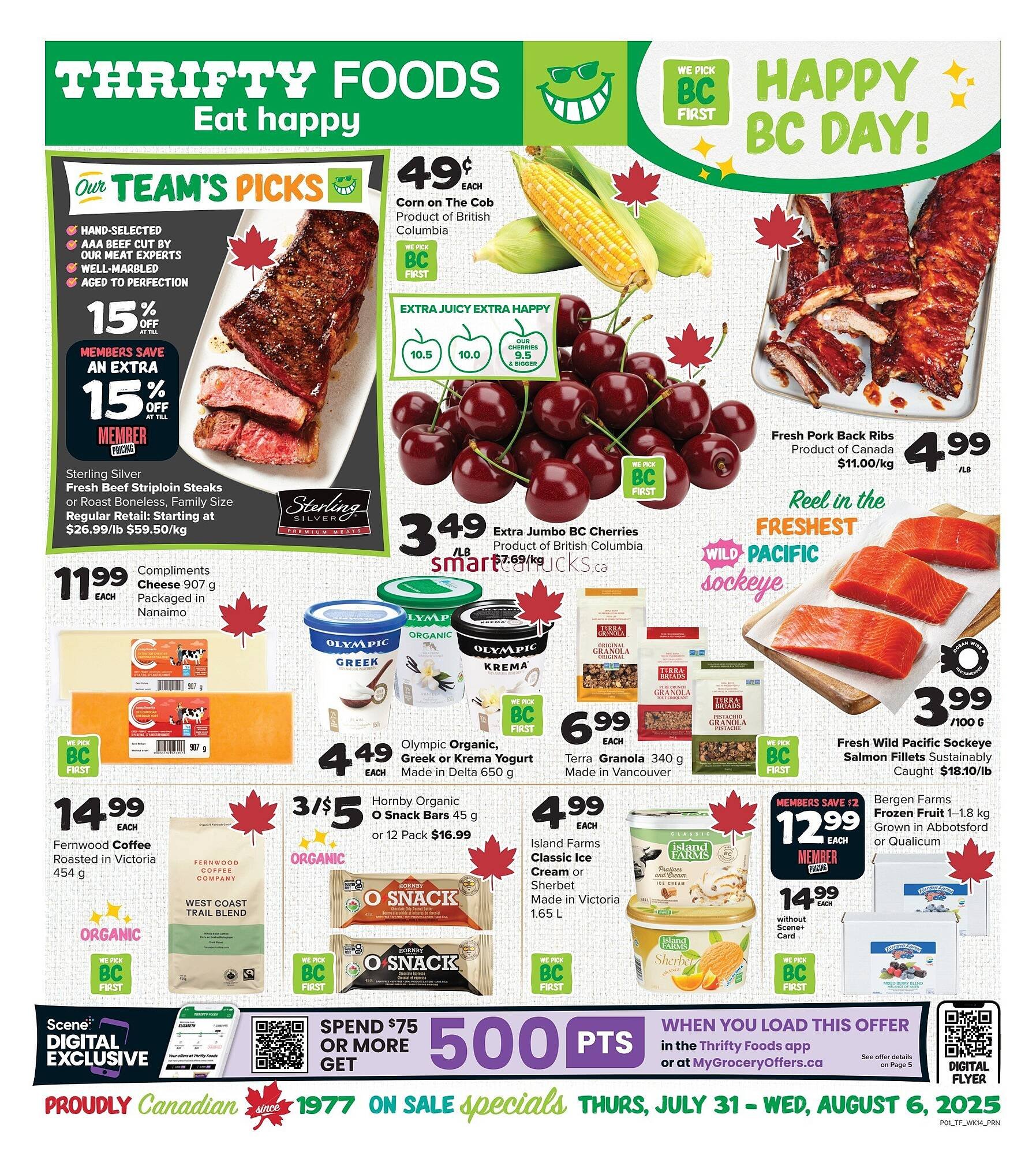 Thrifty Foods flyer (2025-07-31 - 2025-08-06) | 1